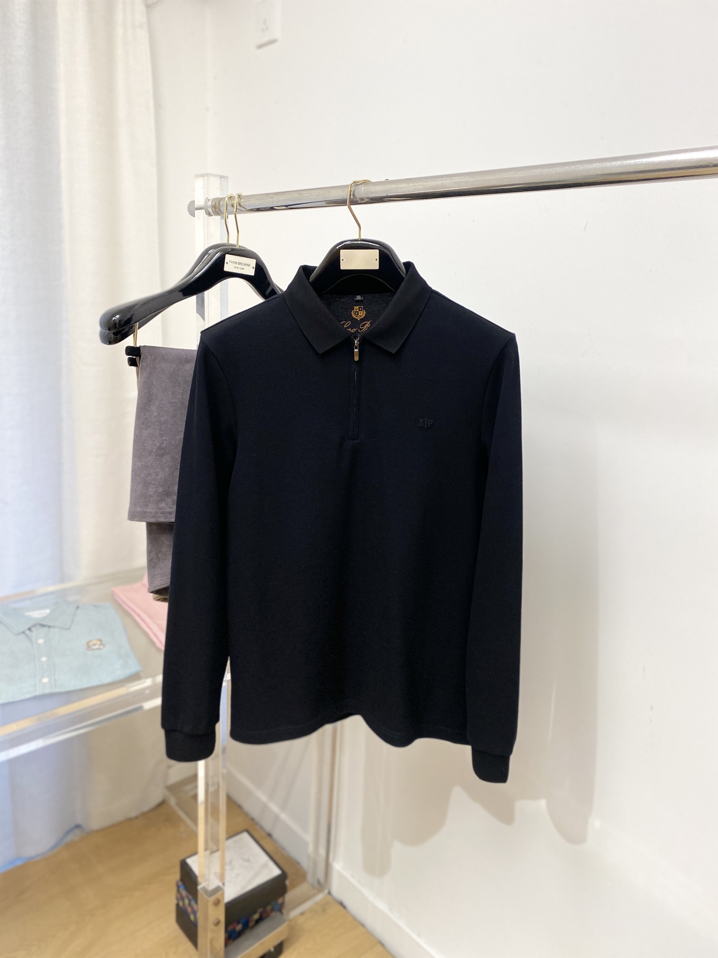 🌾退换lP🆕、2025新品长袖，时尚帅气，简约百搭款，胸前顶级印胶字母logo，定制原版面料，不仅挺括，