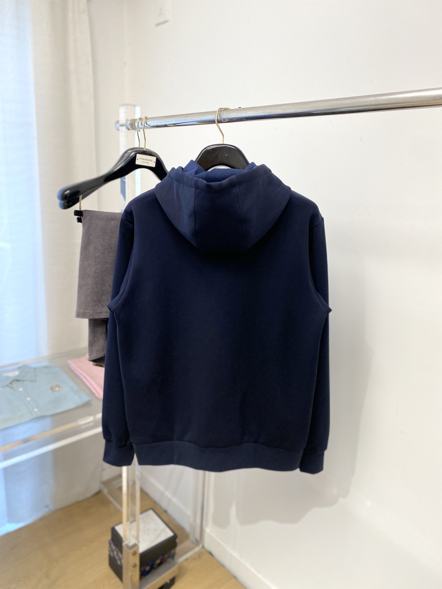 🌾退换lP🆕、2025新品半拉链卫衣，帅气时尚，胸前精致刺绣图案字母logo，简约百搭款。面料棉 不仅挺