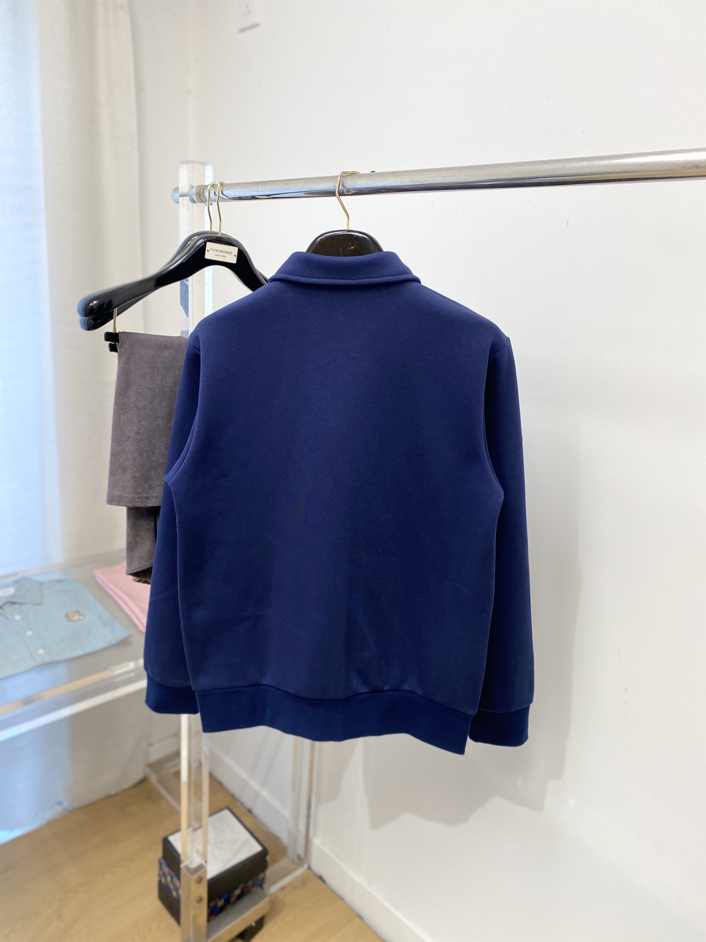 🌾退换迪奥、2025新品夹克外套，时尚帅气，胸前精致刺绣字母logo，简约百搭款，定制原版面料，不仅挺括