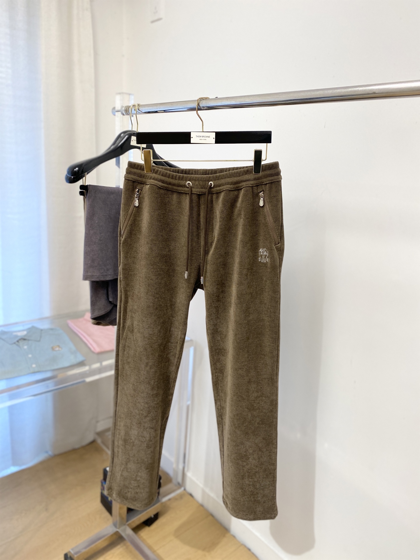 🌾退换Brunello Cucinelli、2025爆款休闲裤 高弹显瘦必爆简约百搭爆款，做工精细，每一