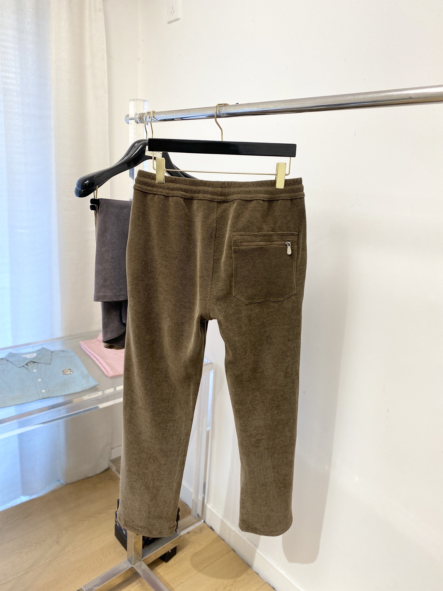 🌾退换Brunello Cucinelli、2025爆款休闲裤 高弹显瘦必爆简约百搭爆款，做工精细，每一