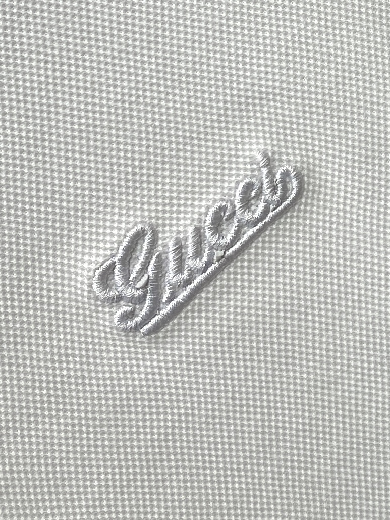 支持年后退换！ 古奇、2025新品长袖，时尚帅气，简约百搭款，胸前精致刺绣字母logo，定制原版面料，不