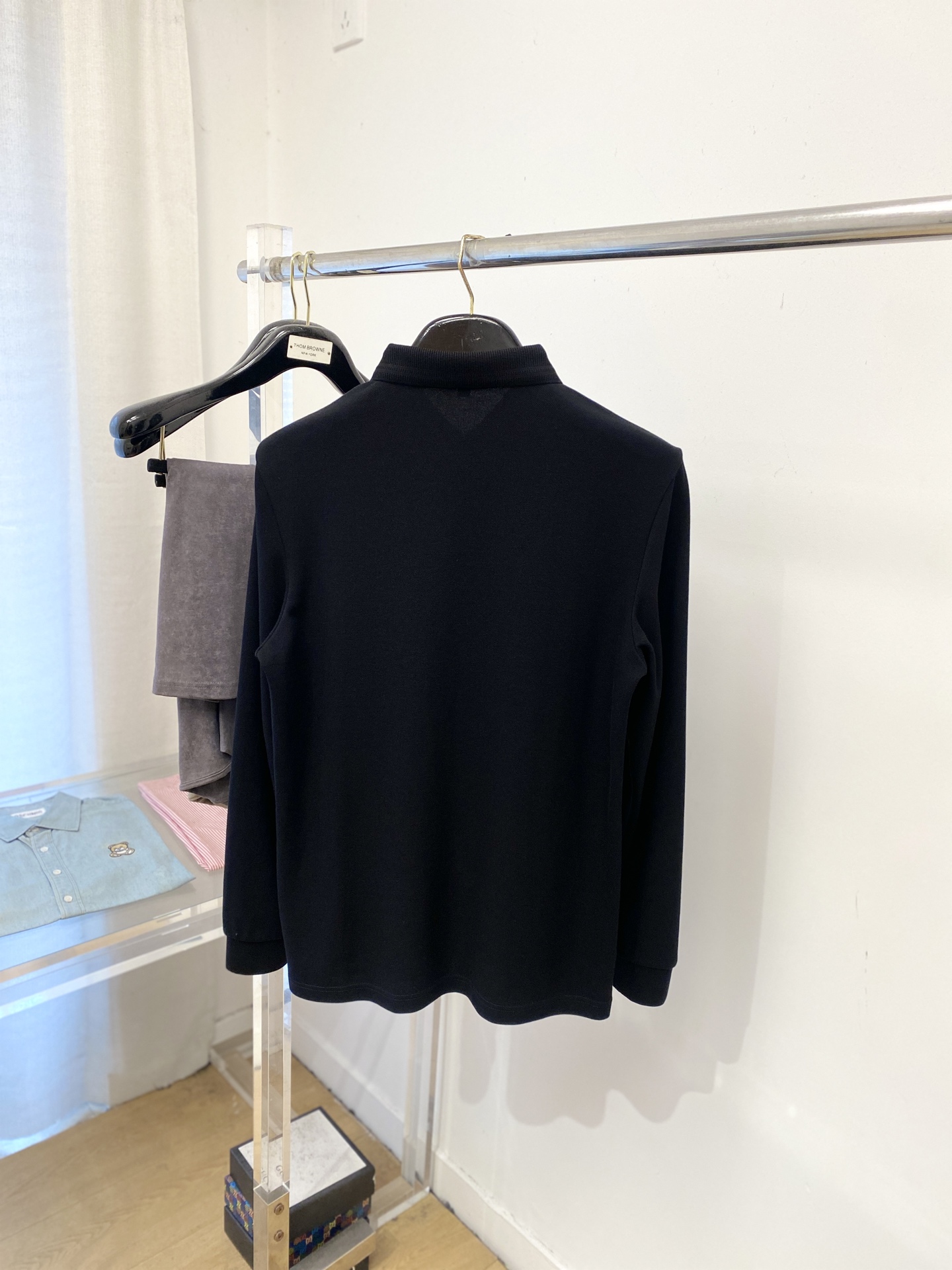 支持年后退换！ lp🆕、2025新品长袖，时尚帅气，简约百搭款，胸前顶级印胶图案字母logo，定制原版面