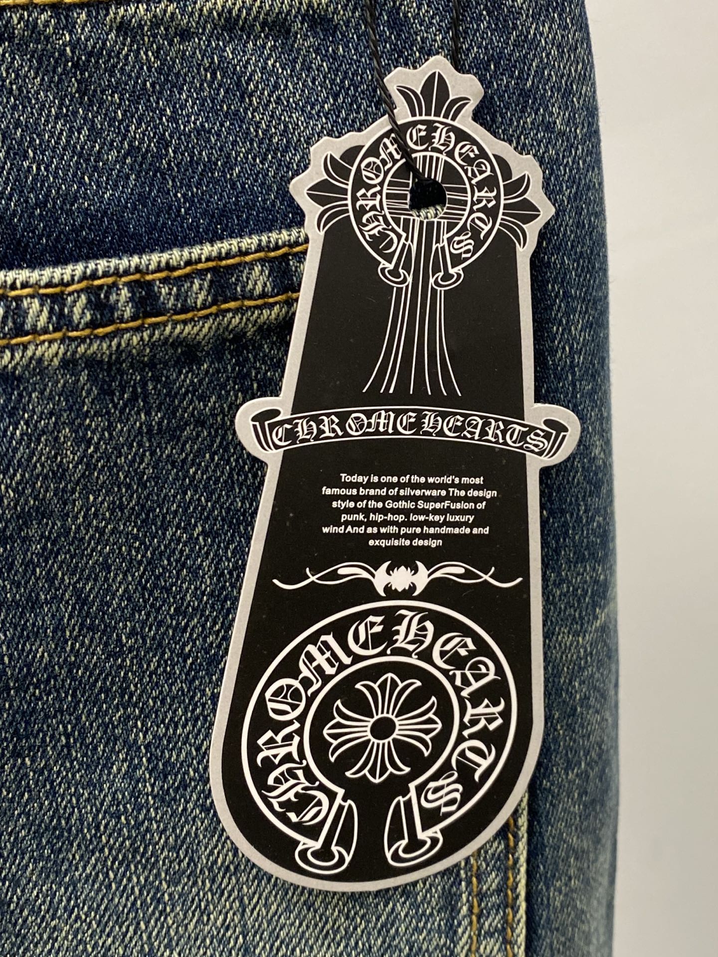 ￼克罗心、2026最新品，专柜同步有售，原单狠货，水洗休闲牛仔裤，进口原版水洗弹力面料，舒适有弹性，原版