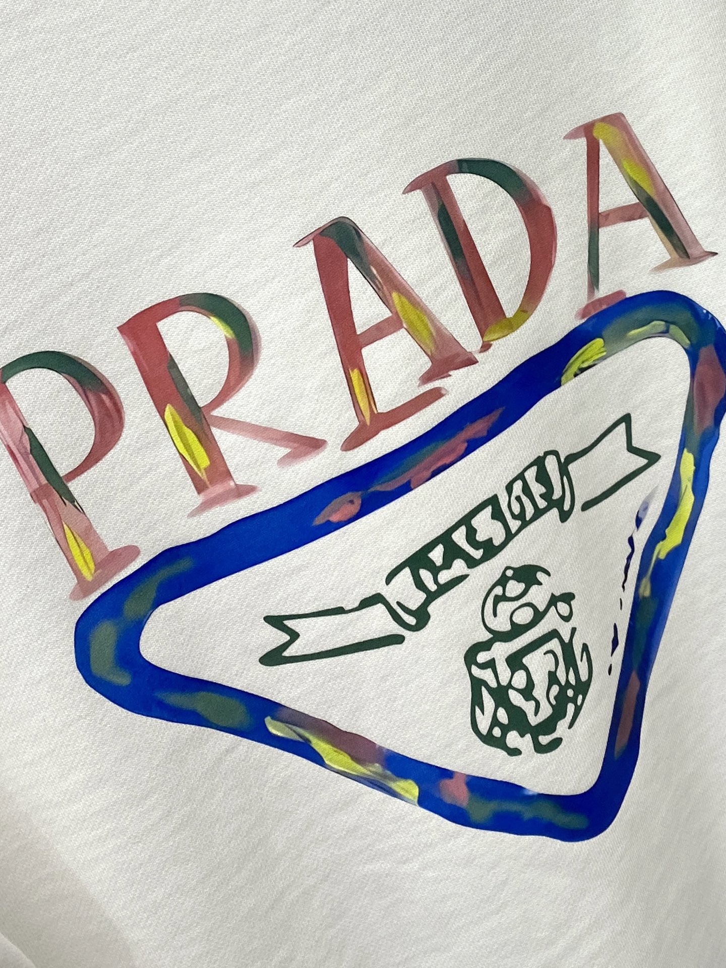 支持年后退换！ 普拉达、2025新品卫衣，时尚帅气，简约百搭款，胸前精致刺绣字母logo，定制原版面料，