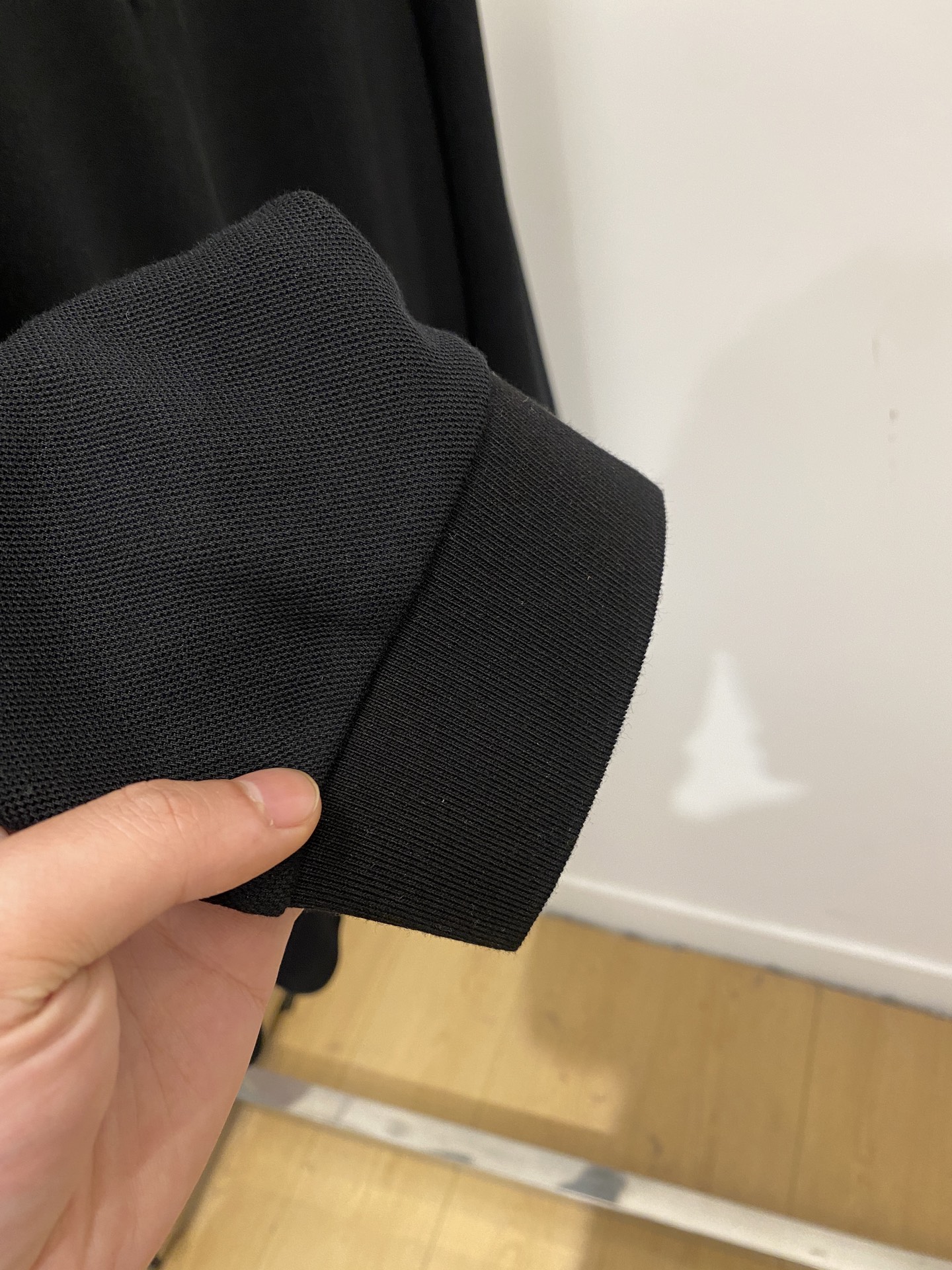 支持年后退换！ 杰尼亚、2025新品长袖，时尚帅气，简约百搭款，胸前顶级印胶字母logo，定制原版面料，