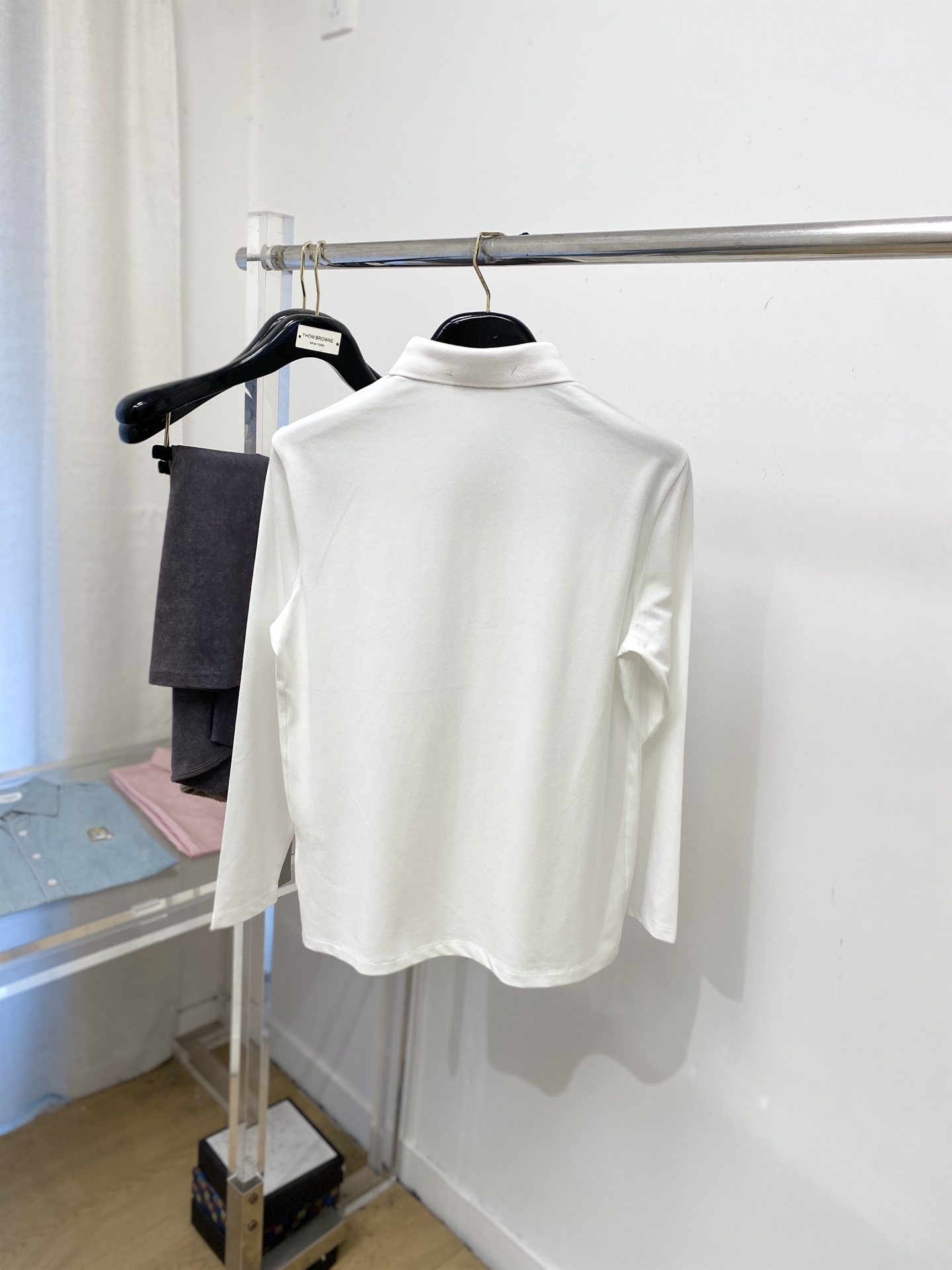 🌾退换蒙口、2025新品长袖，帅气时尚，胸前刺绣装饰图案logo，简约百搭款。面料棉 不仅挺括，保持潮流