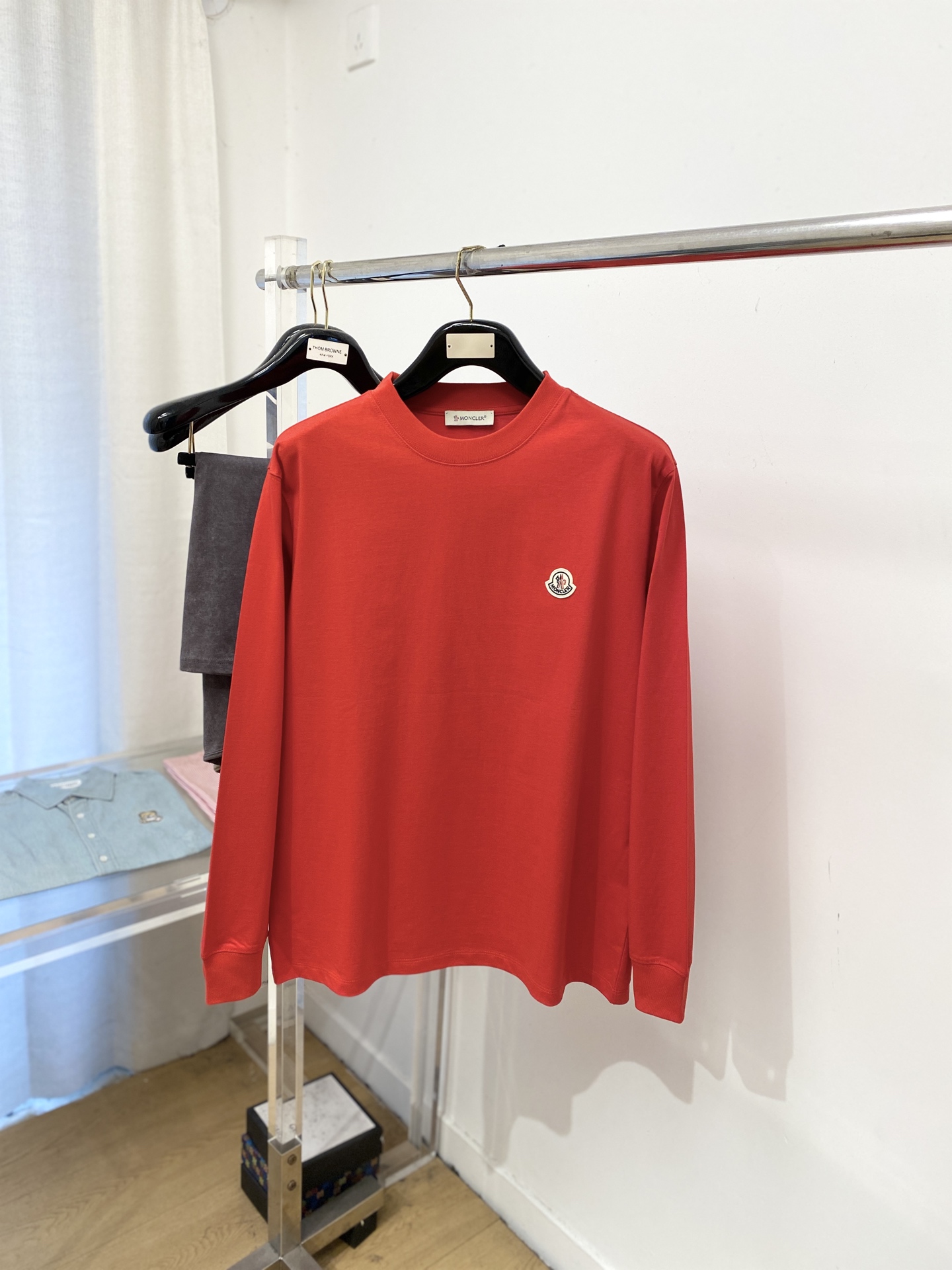 🌾退换！ 🌾退换蒙口、2025新品长袖卫衣，帅气时尚，胸前刺绣装饰图案logo，简约百搭款。面料棉 不仅