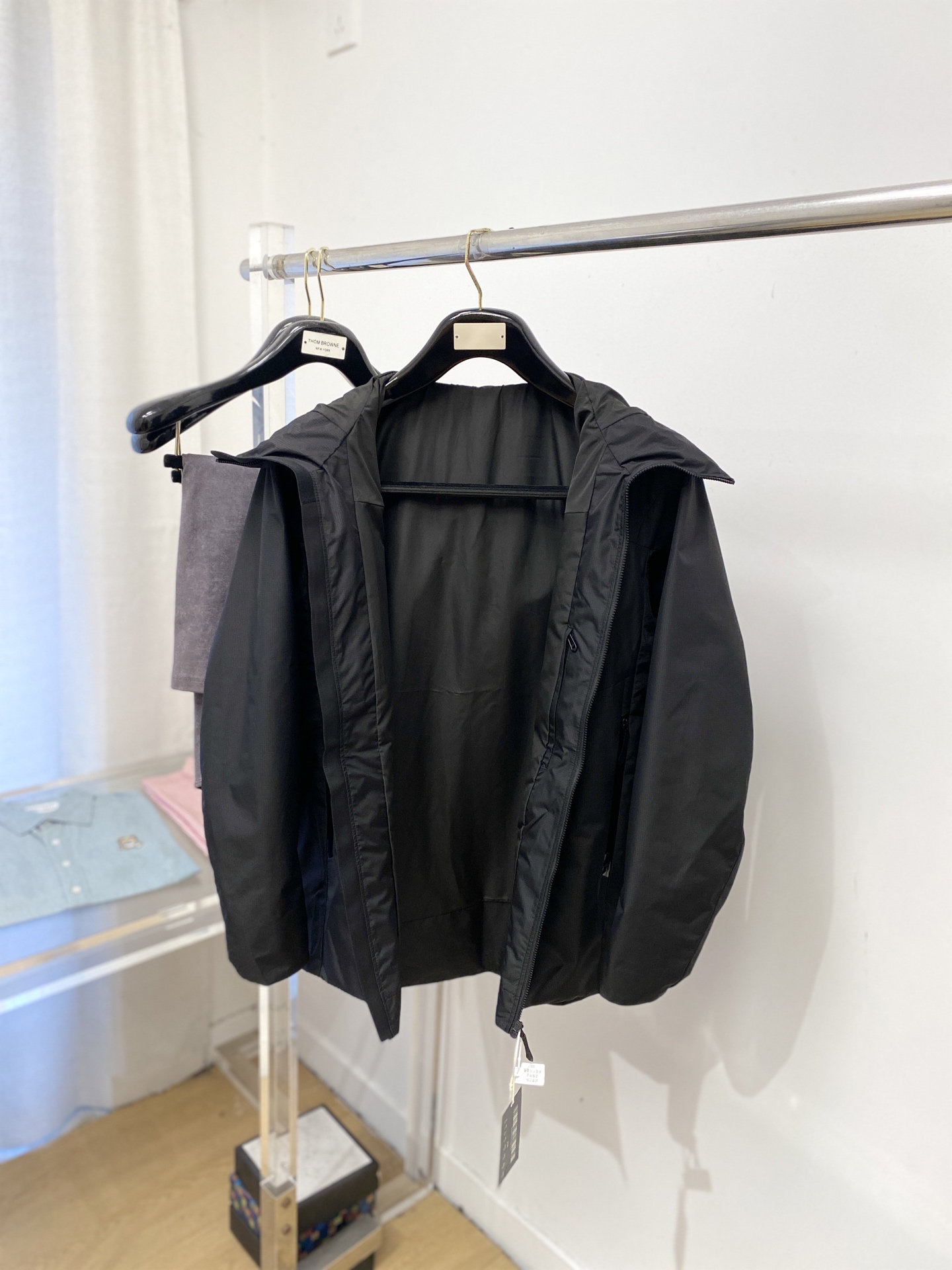 🌾退换始祖鸟、2025新品夹克外套，时尚帅气，简约百搭款，胸前顶级印花图案logo，定制原版面料，不仅挺