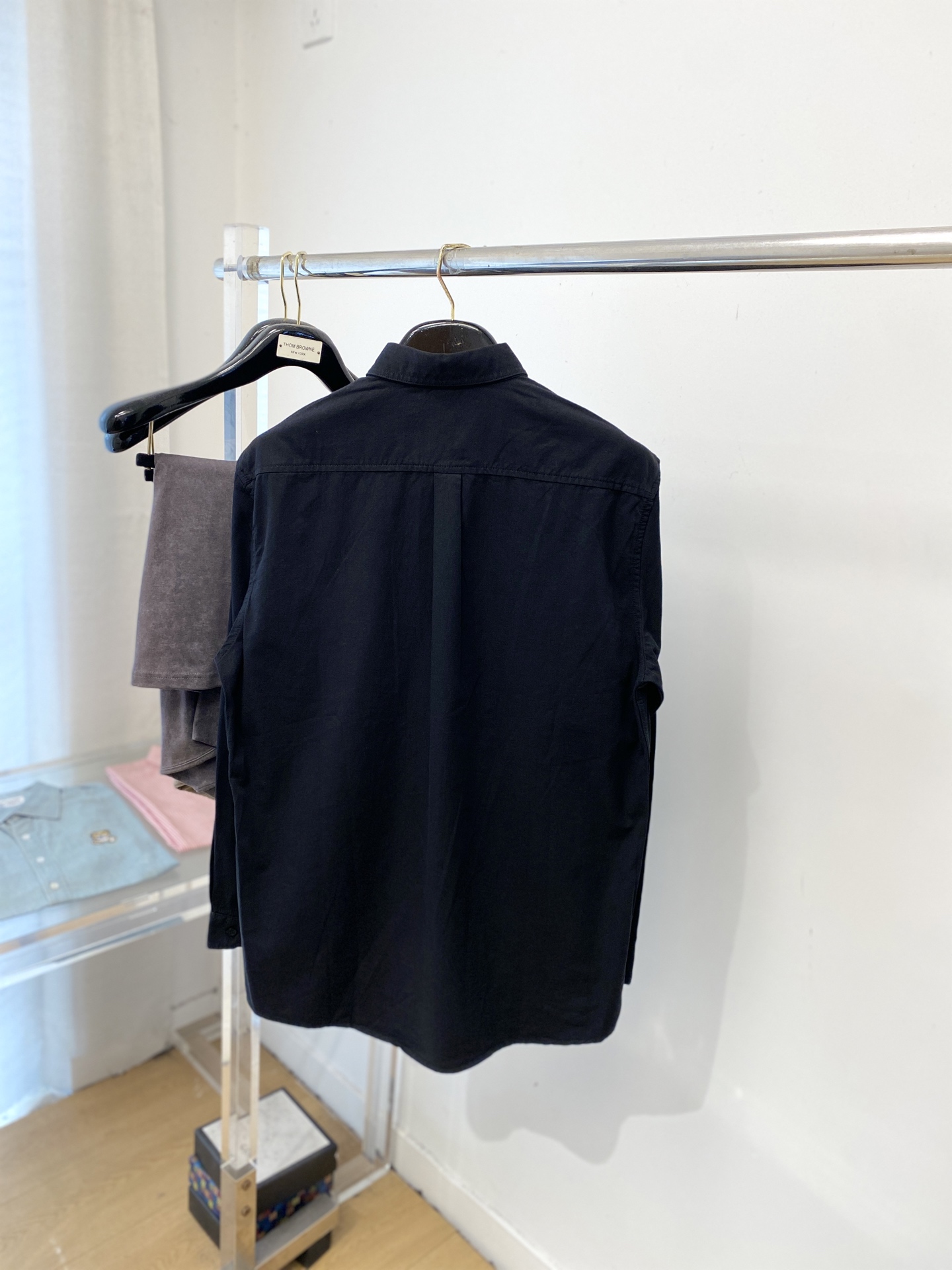 杰尼亚、￼2025新品衬衫，时尚帅气，简约百搭款，定制原版面料，不仅挺括，保持潮流的廓形，又穿着舒适，纱