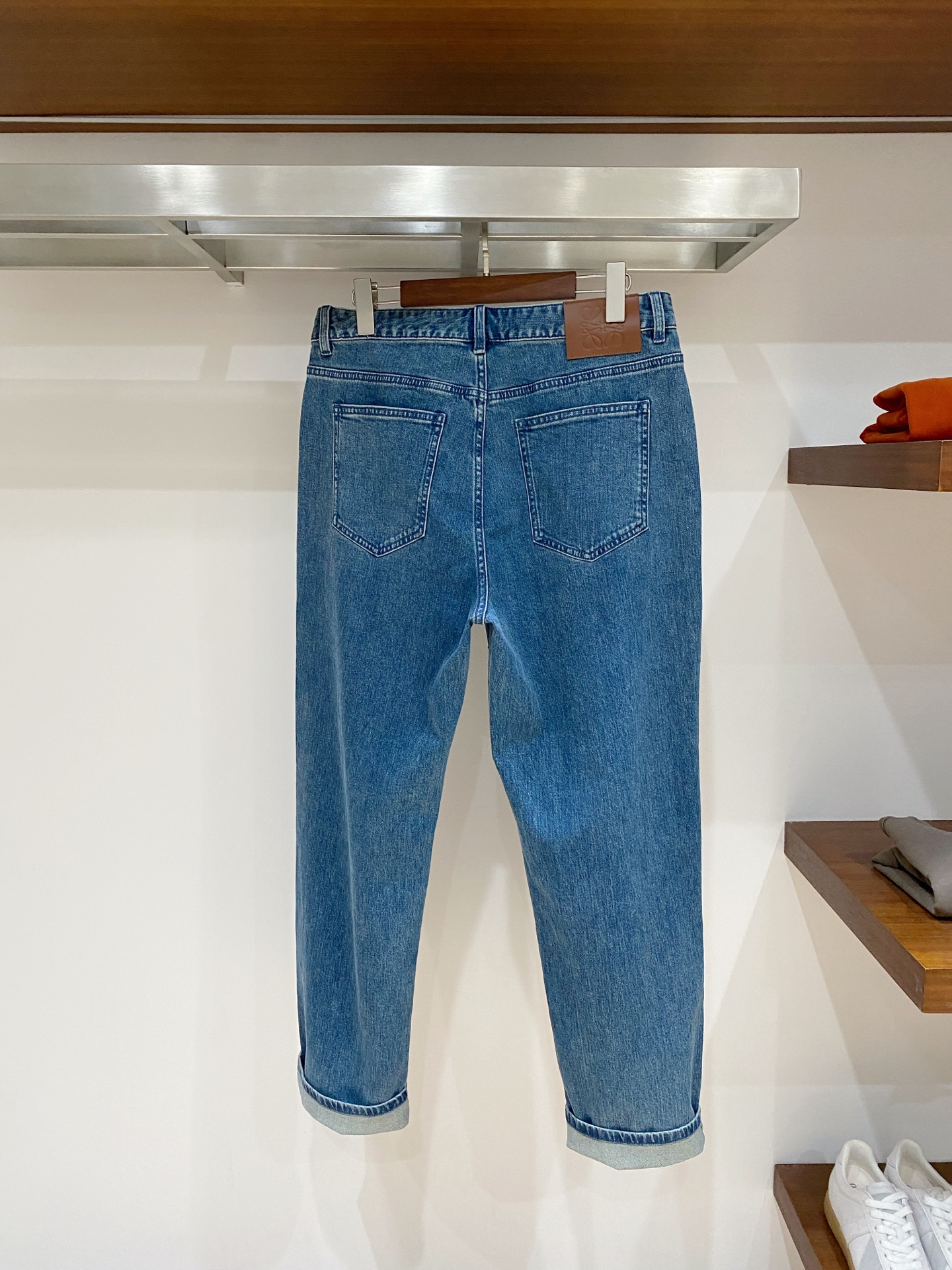 支持年后退换！罗意威、2025最新品，专柜同步有售，原单狠货，水洗休闲牛仔裤，进口原版水洗弹力面料，舒适