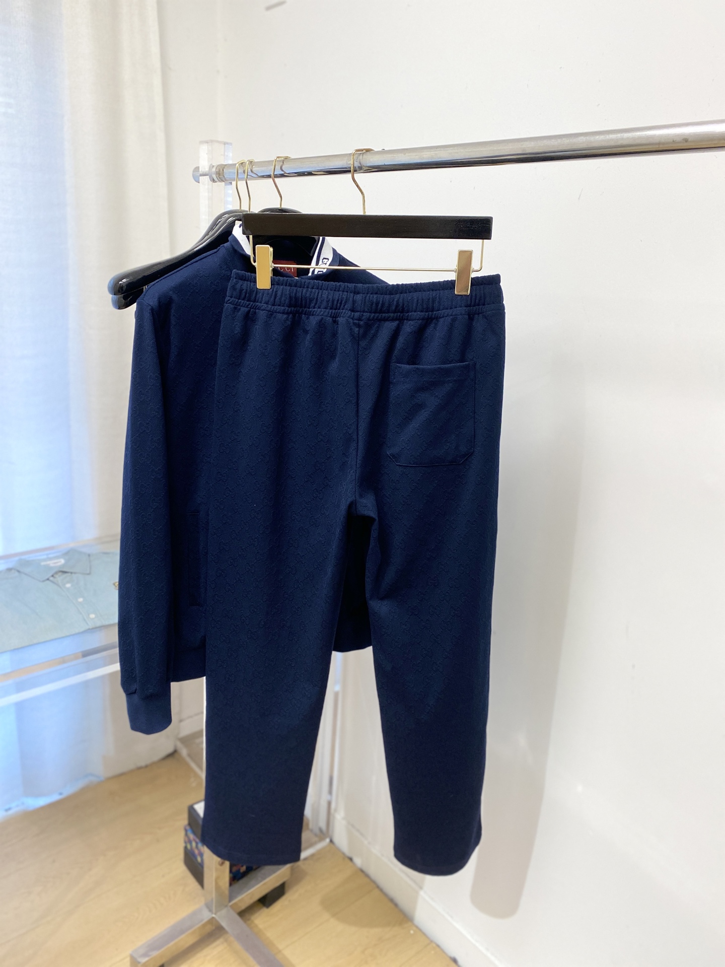 🌾退换！古奇、2025最新品，时尚休闲套装，顶级原版面料打造，穿着舒适，吸湿性透气性都非常良好，色牢度超