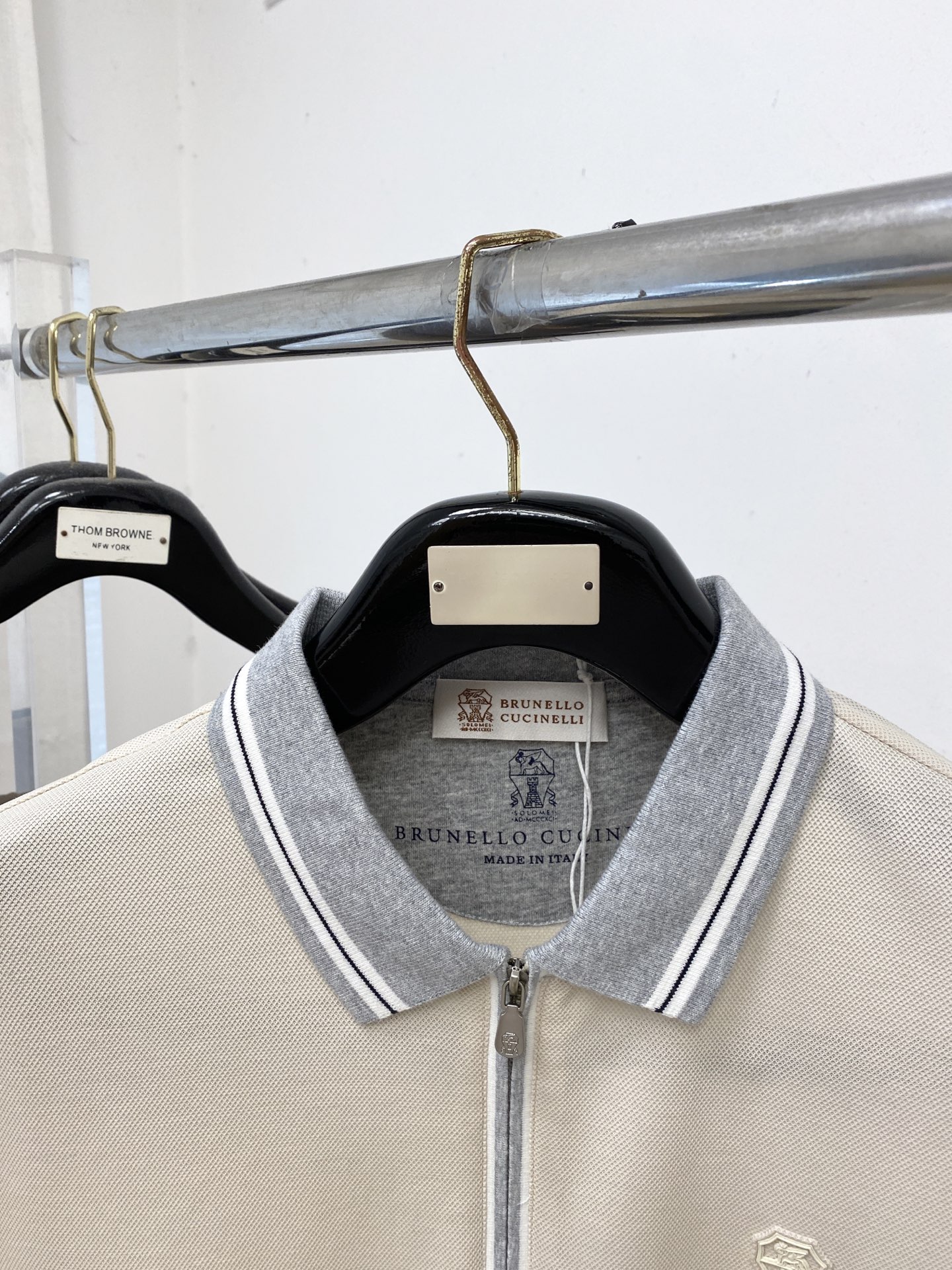 Brunello Cucinelli、2026新品短袖T恤，帅气时尚，胸前凹凸印胶图案logo，简约百搭