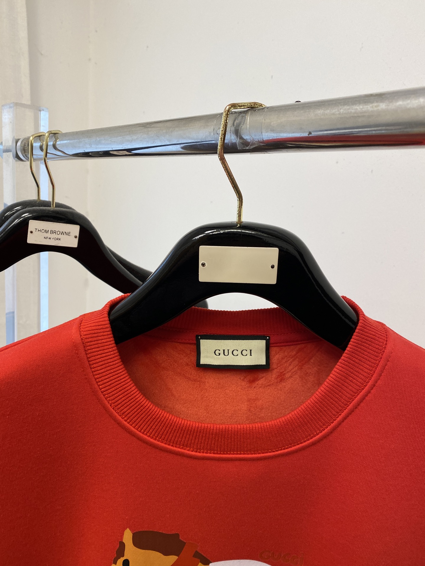 🌾退换！ 古奇、2025新品加绒卫衣，帅气时尚，胸前顶级印花字母图案logo，简约百搭款。面料棉 不仅挺