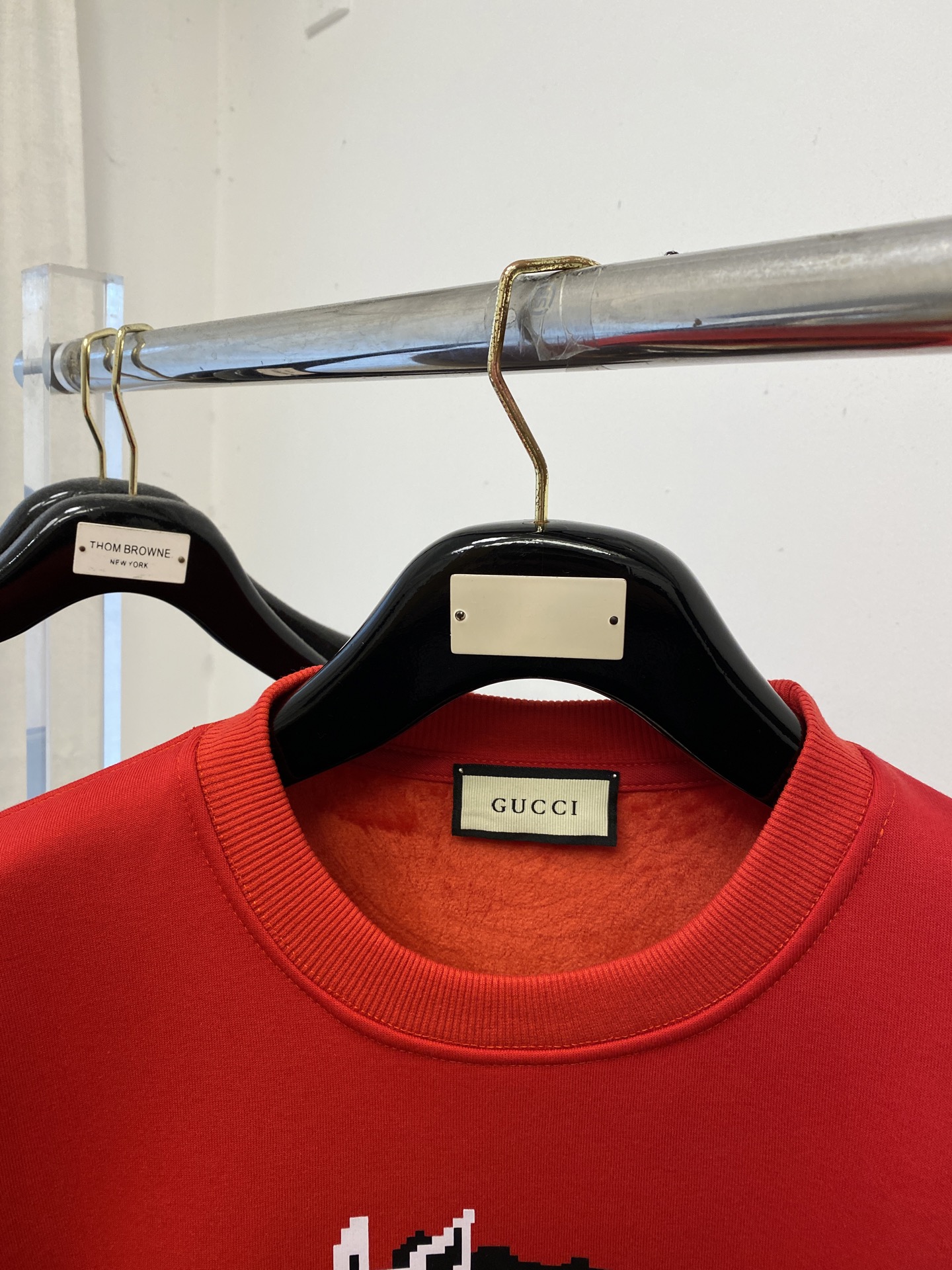 🌾退换！ 古奇、2025新品加绒卫衣，帅气时尚，胸前顶级印花字母图案logo，简约百搭款。面料棉 不仅挺