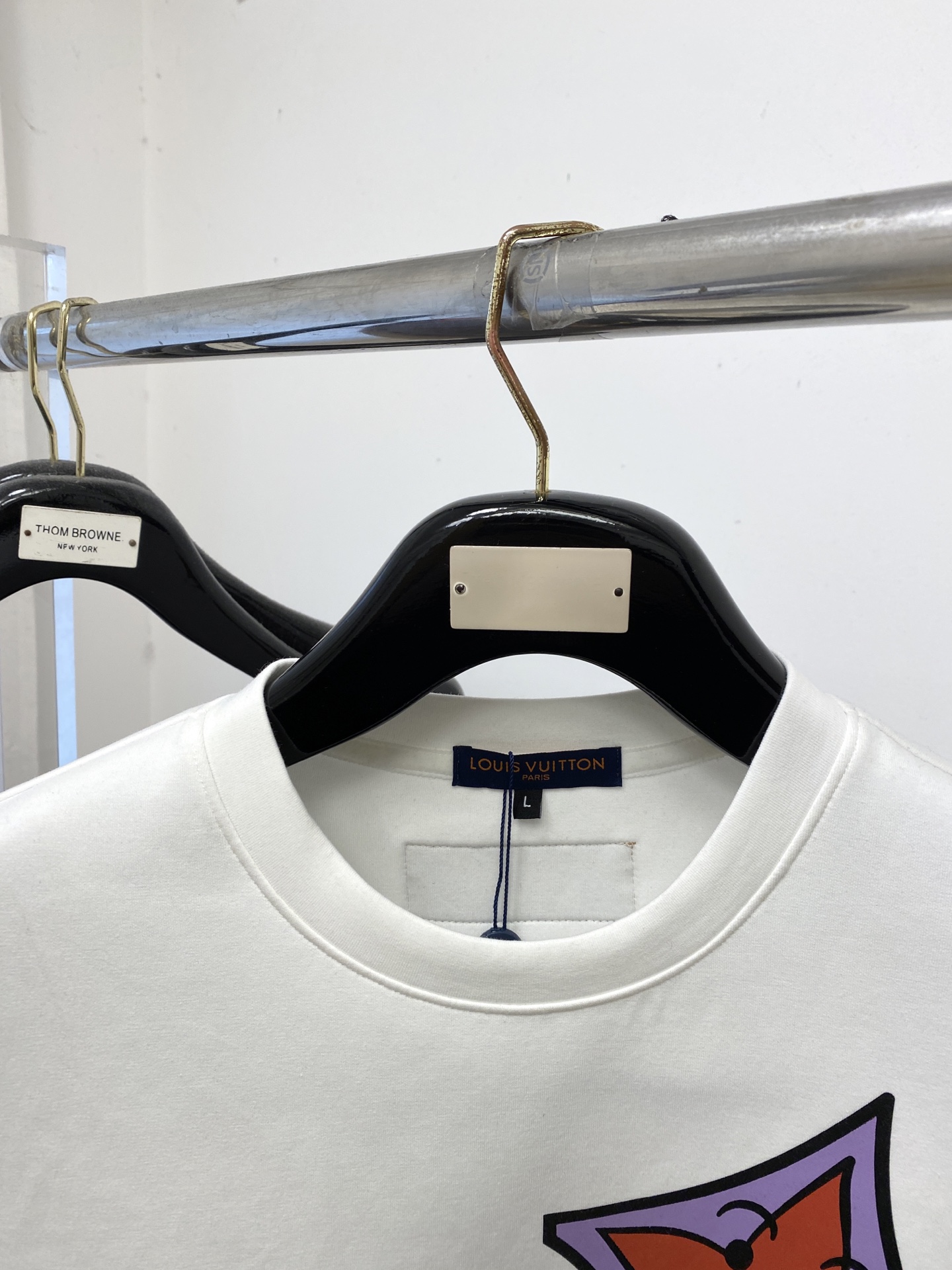 🌾退换！ 路易威登、2025新品长袖卫衣，帅气时尚，胸前顶级印花字母图案logo，简约百搭款。面料棉 不