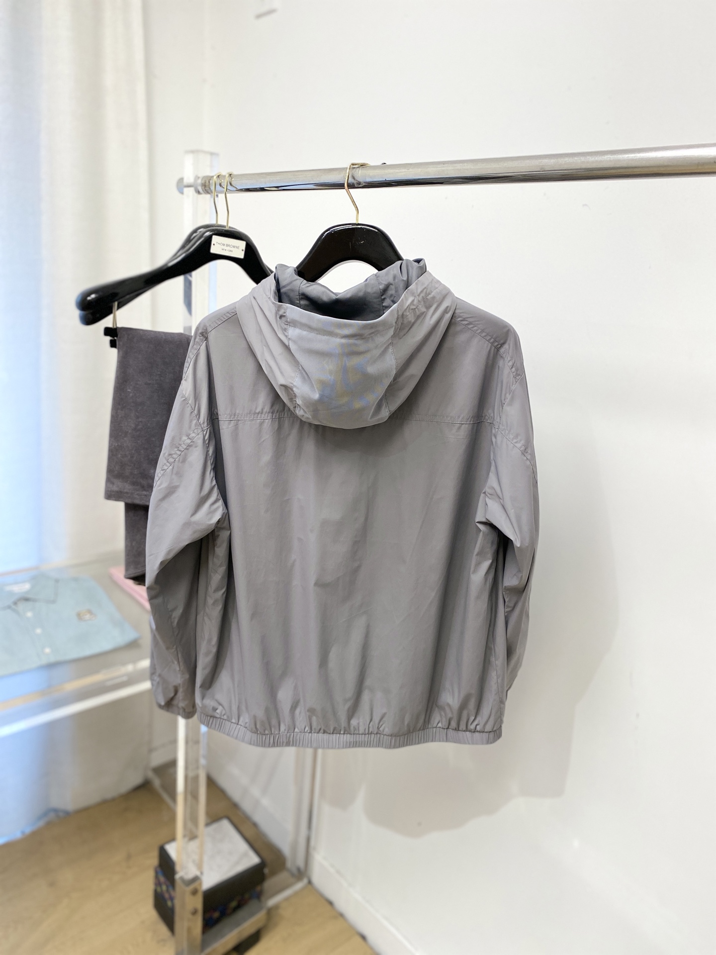 🌾退换！蒙口、2025新品夹克外套，时尚帅气，简约百搭款，袖口刺绣装饰图案logo，定制原版面料，不仅挺