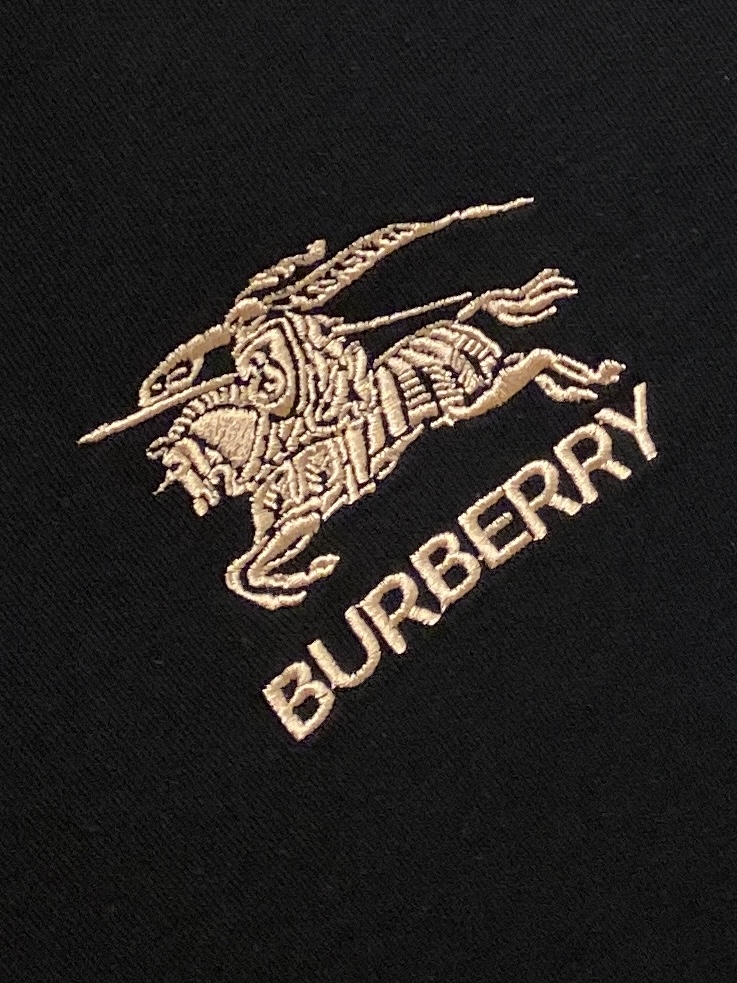 🌾退换！ 巴宝莉、2025新品卫衣，帅气时尚，胸前精致刺绣字母图案logo，简约百搭款。面料棉 不仅挺括