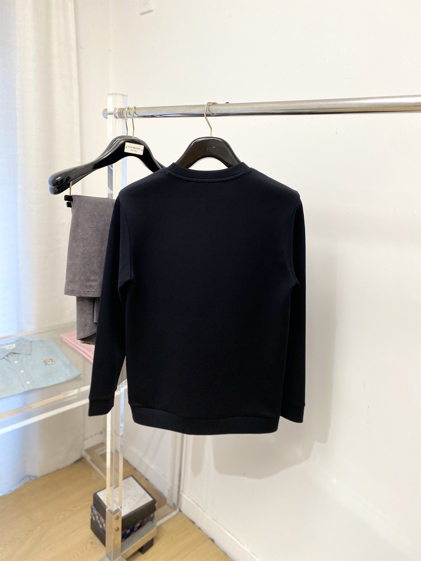 🌾退换！ 古奇、2025新品长袖卫衣，帅气时尚，胸前精致刺绣字母logo，简约百搭款。面料棉 不仅挺括，