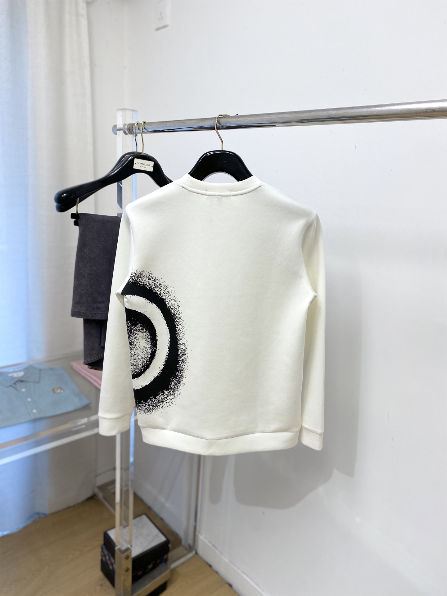 🌾退换！ 古奇、2025新品长袖卫衣，帅气时尚，衣下顶级印花字母logo，简约百搭款。面料棉 不仅挺括，