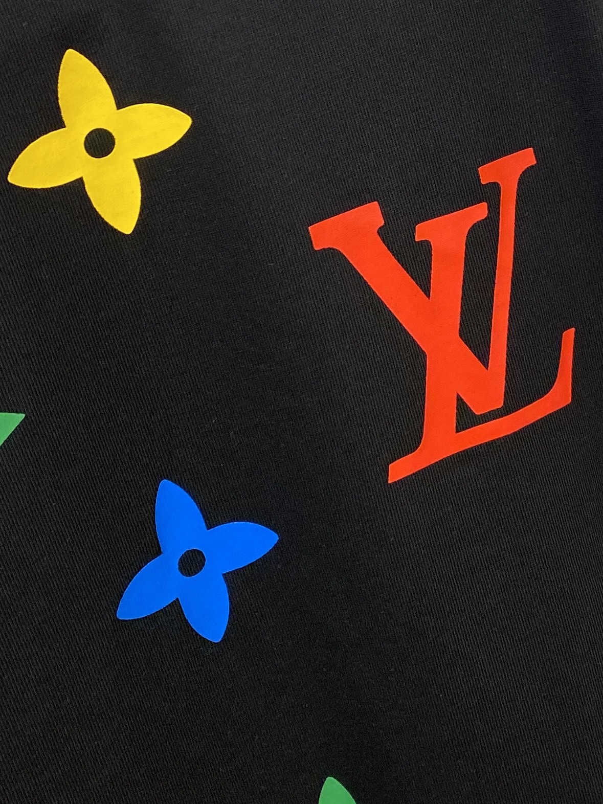 🌾退换！路易威登、2025新品短袖T恤，帅气时尚，胸前顶级印花图案字母logo，简约百搭款。面料棉 不仅