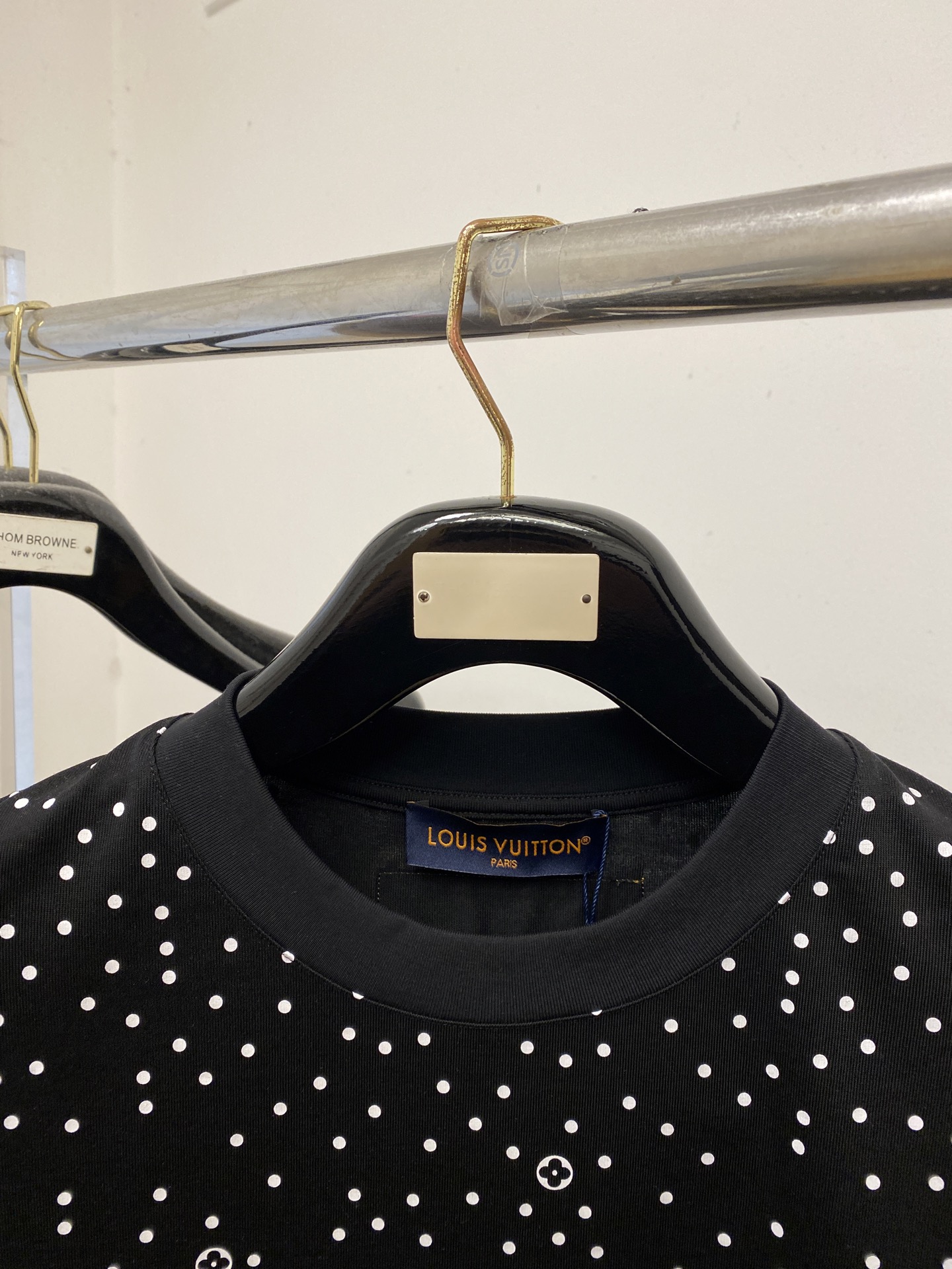 🌾退换！路易威登、2025新品短袖T恤，帅气时尚，胸前顶级印花字母logo，简约百搭款。面料棉 不仅挺括