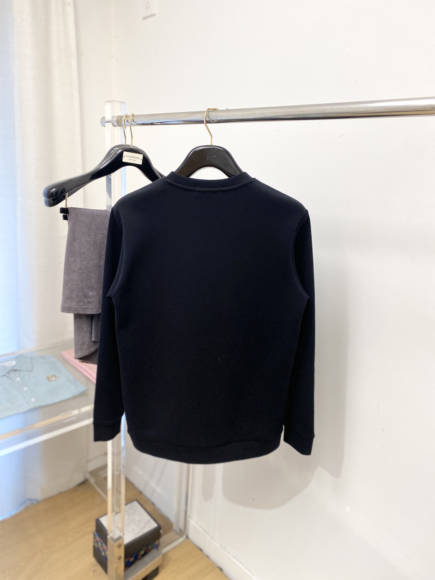 🌾退换！ 蒙口、2025新品长袖卫衣，帅气时尚，胸前刺绣装饰图案logo，简约百搭款。面料棉 不仅挺括，