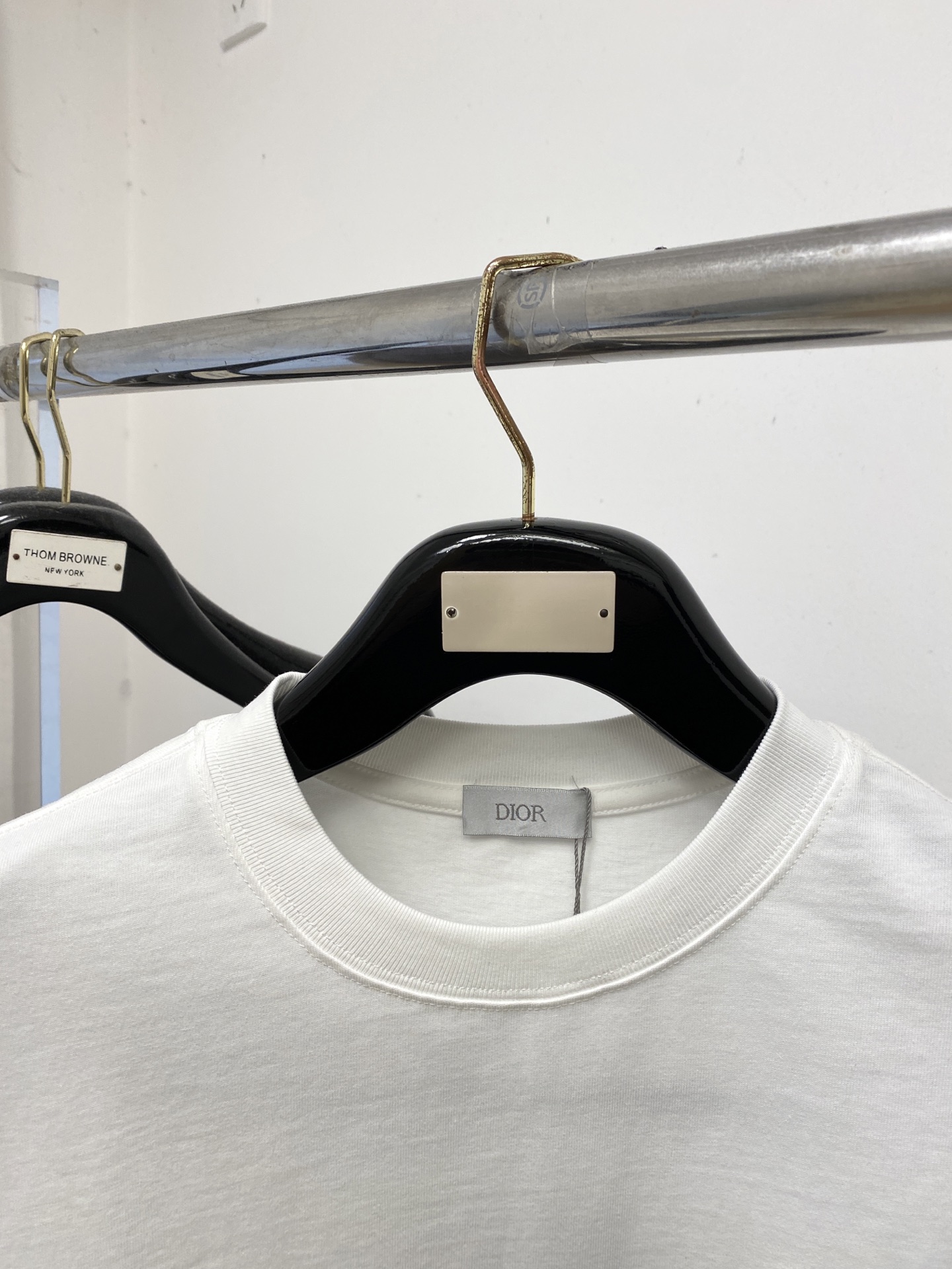 🌾退换！ 迪奥、2025新品短袖T恤，帅气时尚，胸前顶级印花字母logo，简约百搭款。面料棉 不仅挺括，