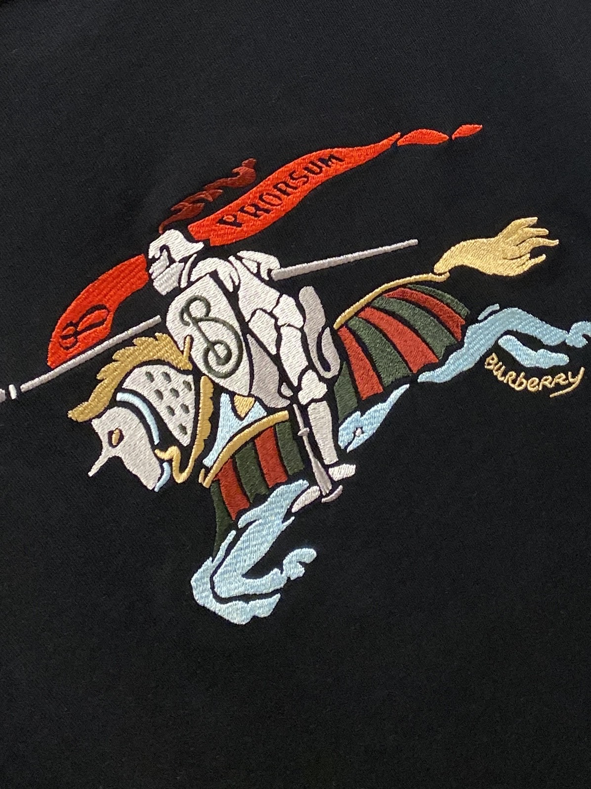 🌾退换！ 巴宝莉、2025新品短袖T恤，帅气时尚，胸前精致刺绣图案字母logo，简约百搭款。面料棉 不仅