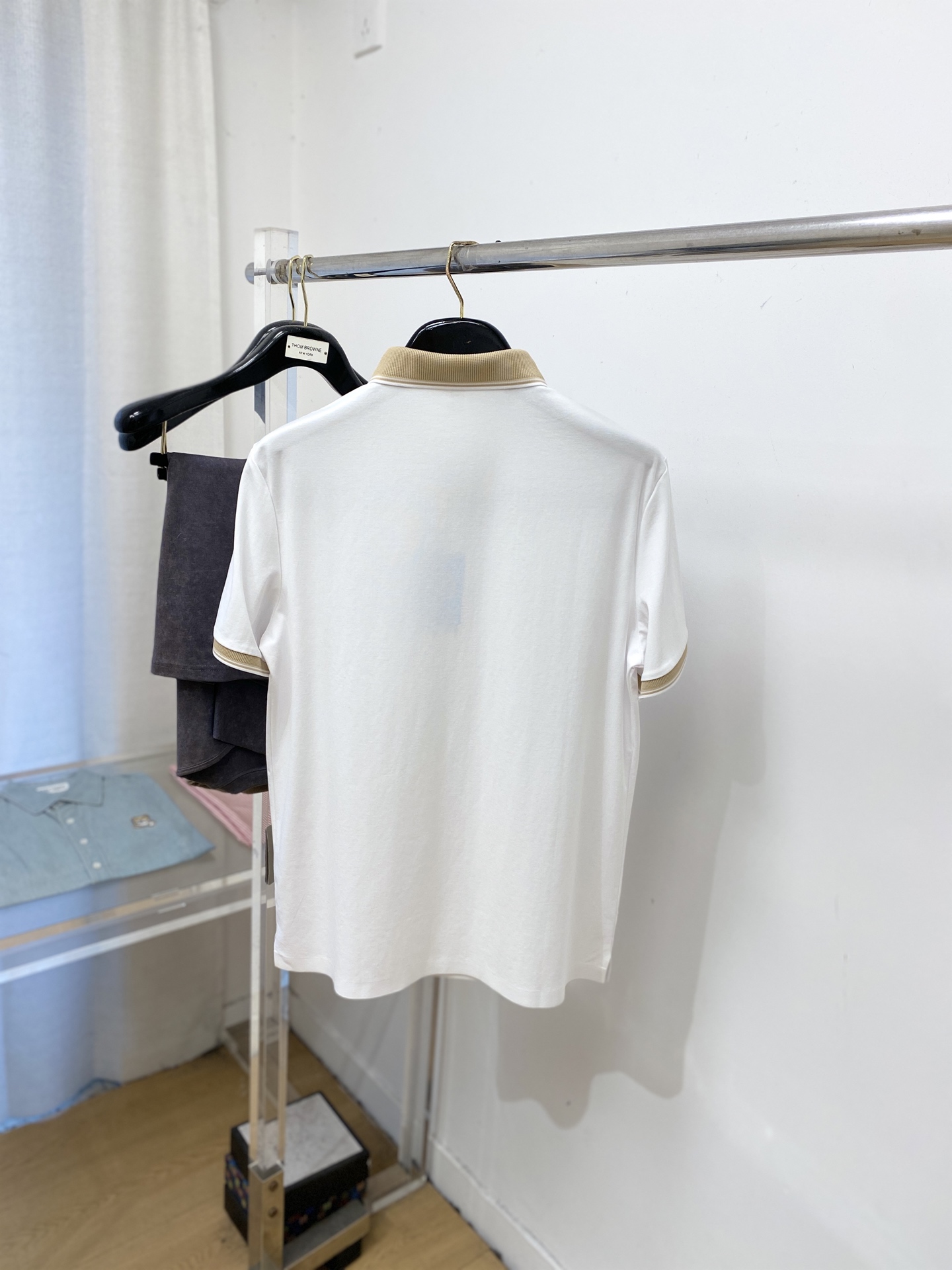 Loro piana、2026新品短袖T恤，帅气时尚，胸前顶级印胶图案字母logo，简约百搭款。面料棉 