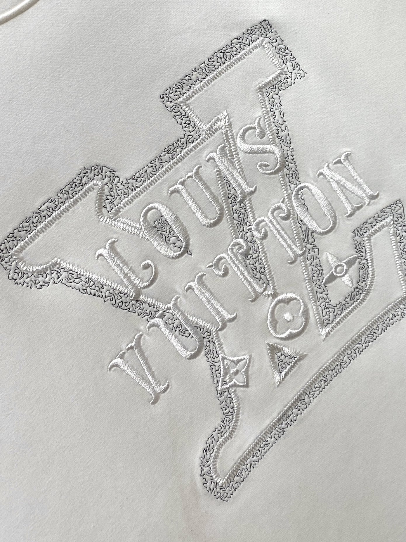 🌾退换！ 路易威登、2025新品长袖卫衣，帅气时尚，胸前精致刺绣字母logo，简约百搭款。面料棉 不仅挺