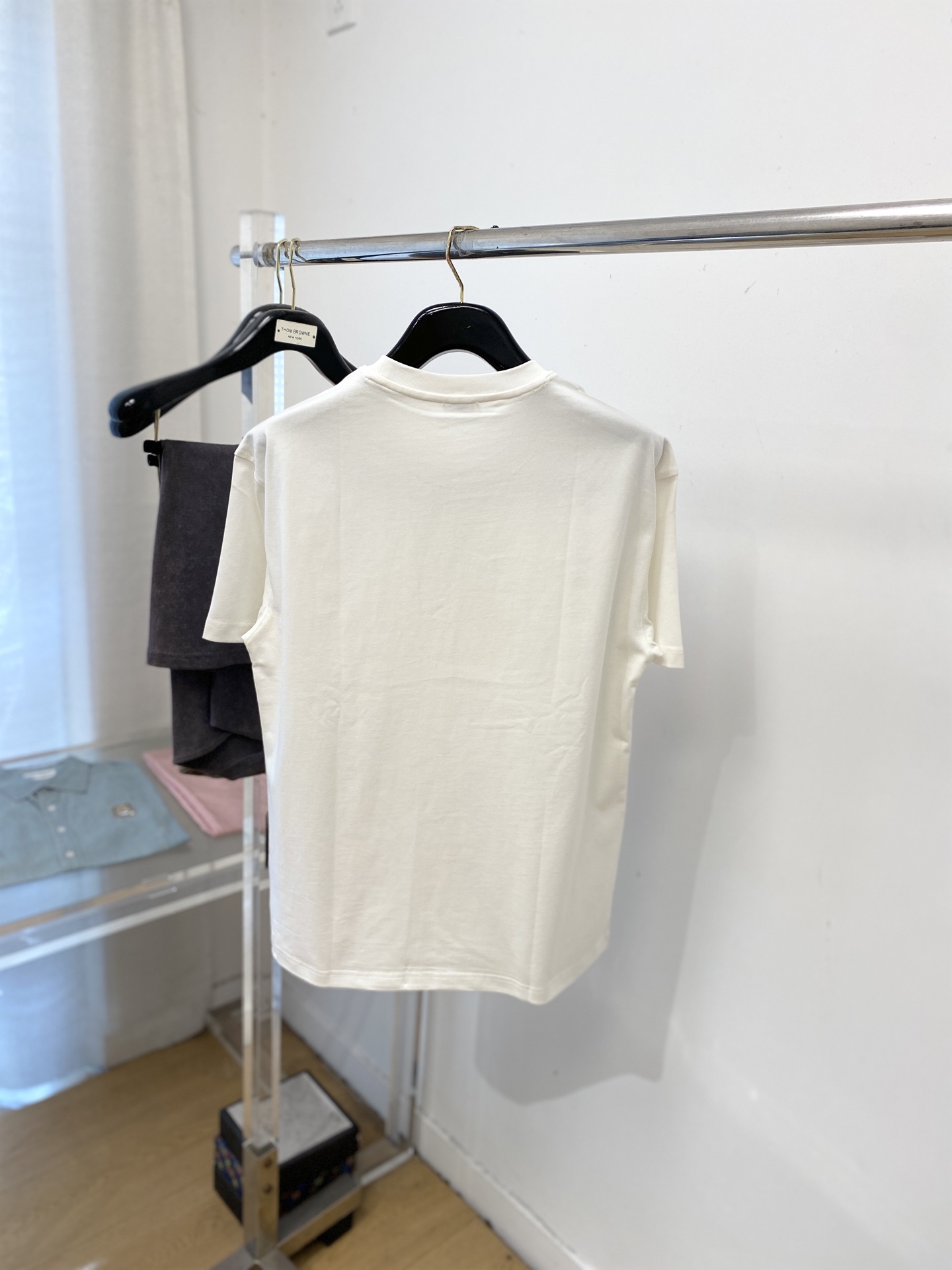 巴宝莉、2026新品短袖T恤，帅气时尚，胸前顶级印花图案字母logo，简约百搭款。面料棉 不仅挺括，保持