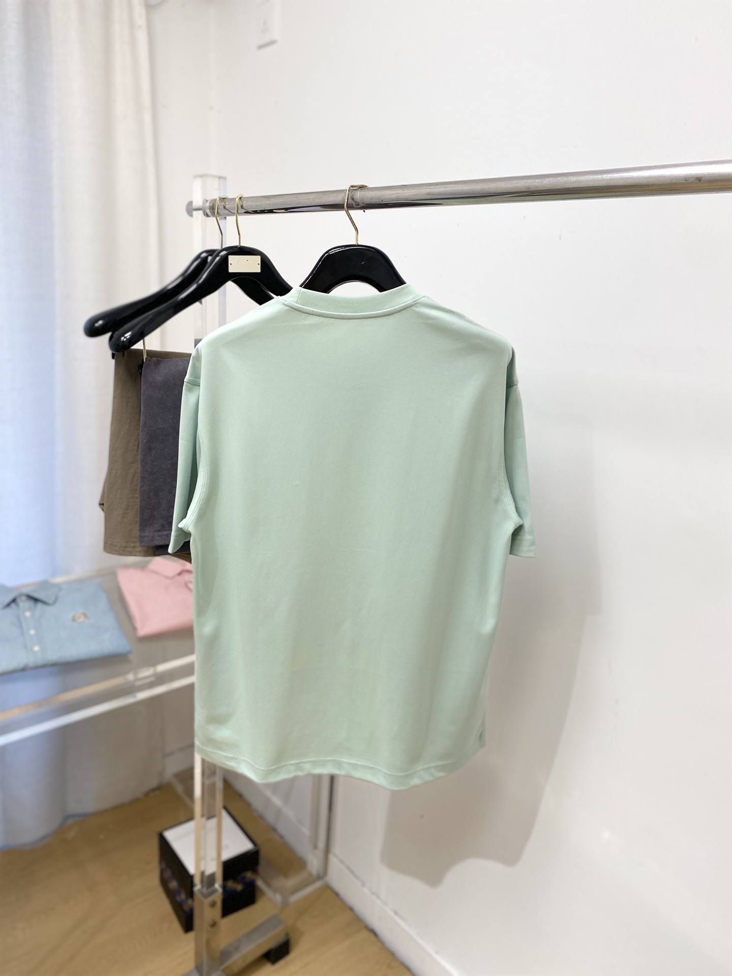 巴宝莉、2026新品短袖T恤，帅气时尚，衣下顶级印花图案logo，简约百搭款。面料棉 不仅挺括，保持潮流