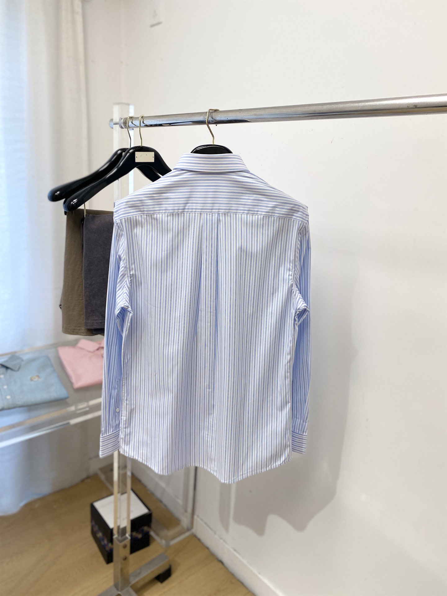 POLO、2026新品衬衫，时尚帅气，简约百搭款，定制原版面料，不仅挺括，保持潮流的廓形，又穿着舒适，纱