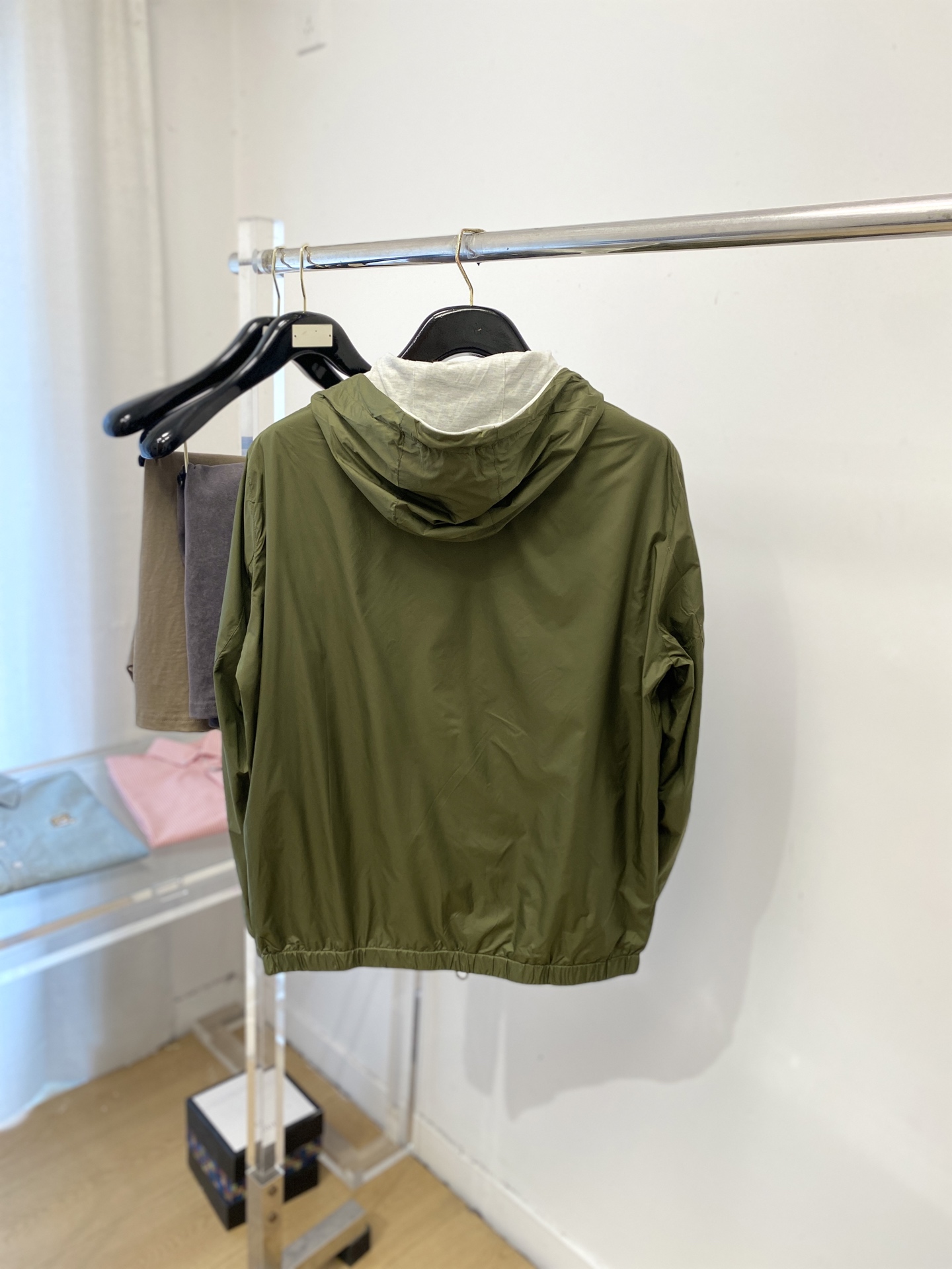 Loro Piana、2026新品双面穿夹克外套，时尚帅气，简约百搭款，原版五金辅料logo，定制原版面