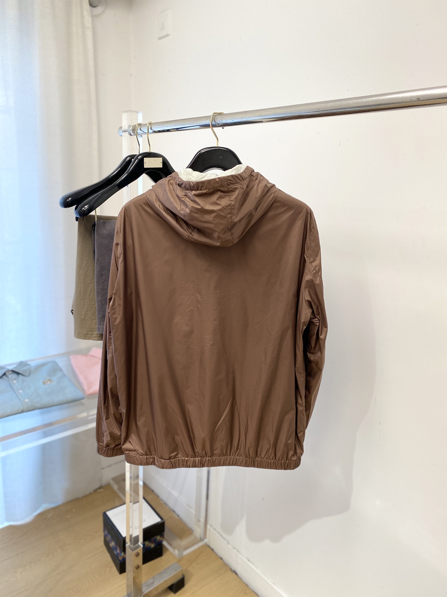 Loro Piana、2026新品双面穿夹克外套，时尚帅气，简约百搭款，原版五金辅料logo，定制原版面
