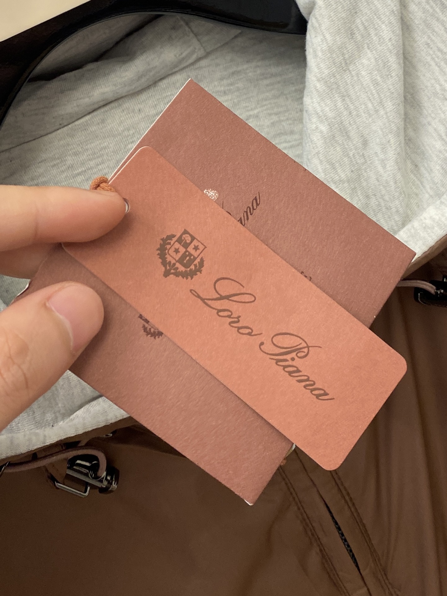 Loro Piana、2026新品双面穿夹克外套，时尚帅气，简约百搭款，原版五金辅料logo，定制原版面