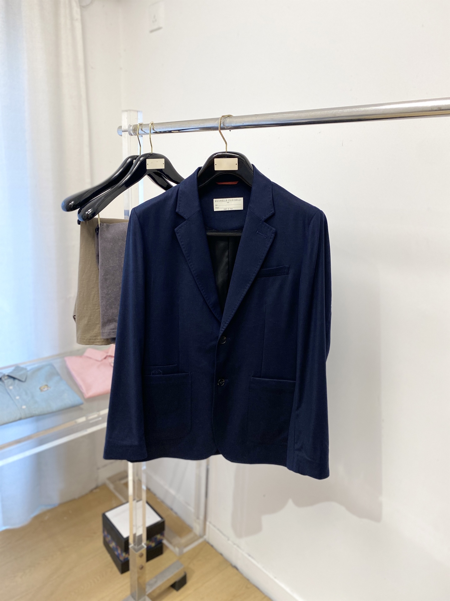 Brunello Cucinelli、2026新品西装外套，时尚帅气，简约百搭款，定制原版面料，不仅挺括