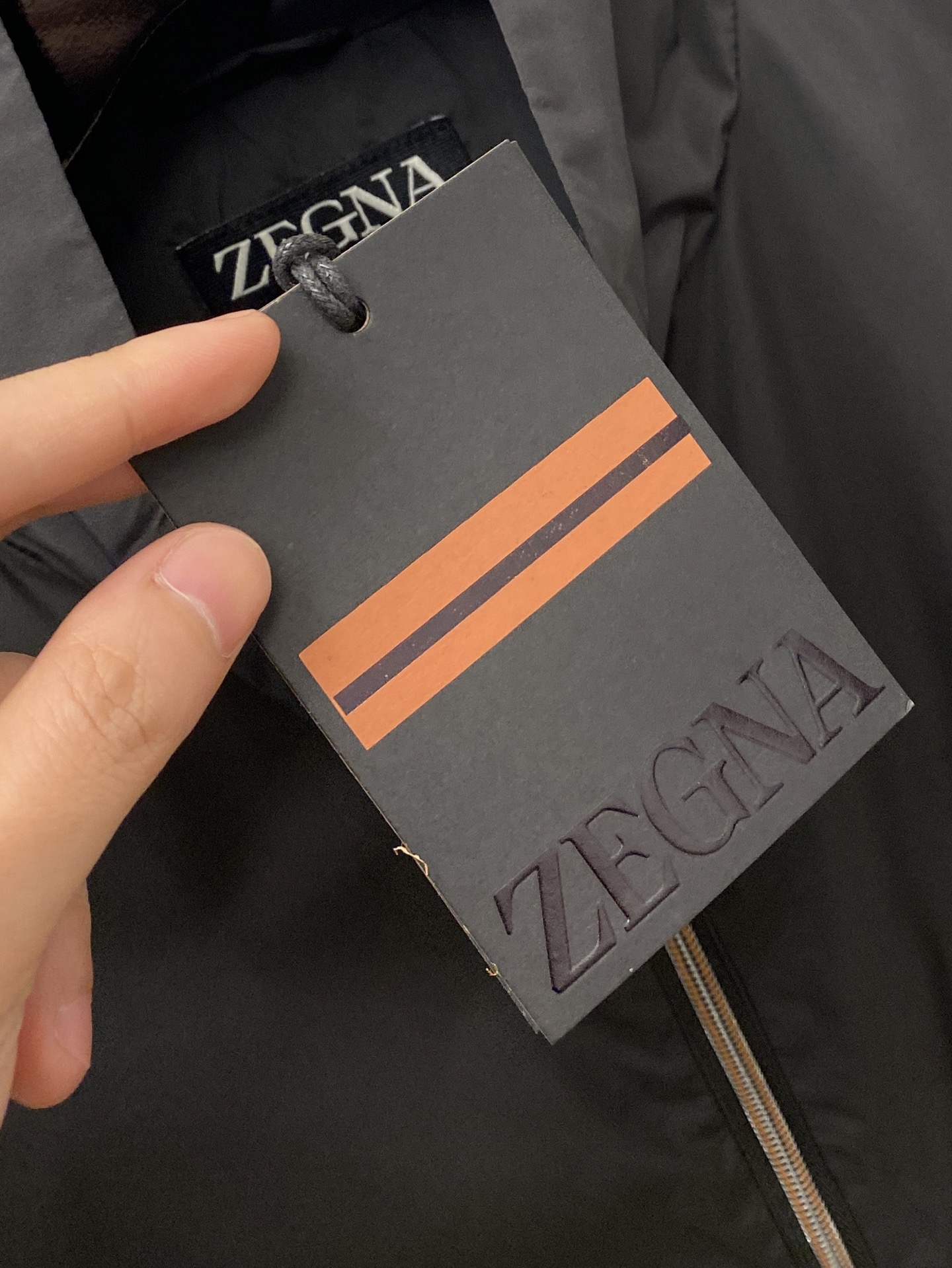 杰尼亚、2026新品夹克外套，时尚帅气，简约百搭款，胸前精致刺绣字母logo，定制原版面料，不仅挺括，保