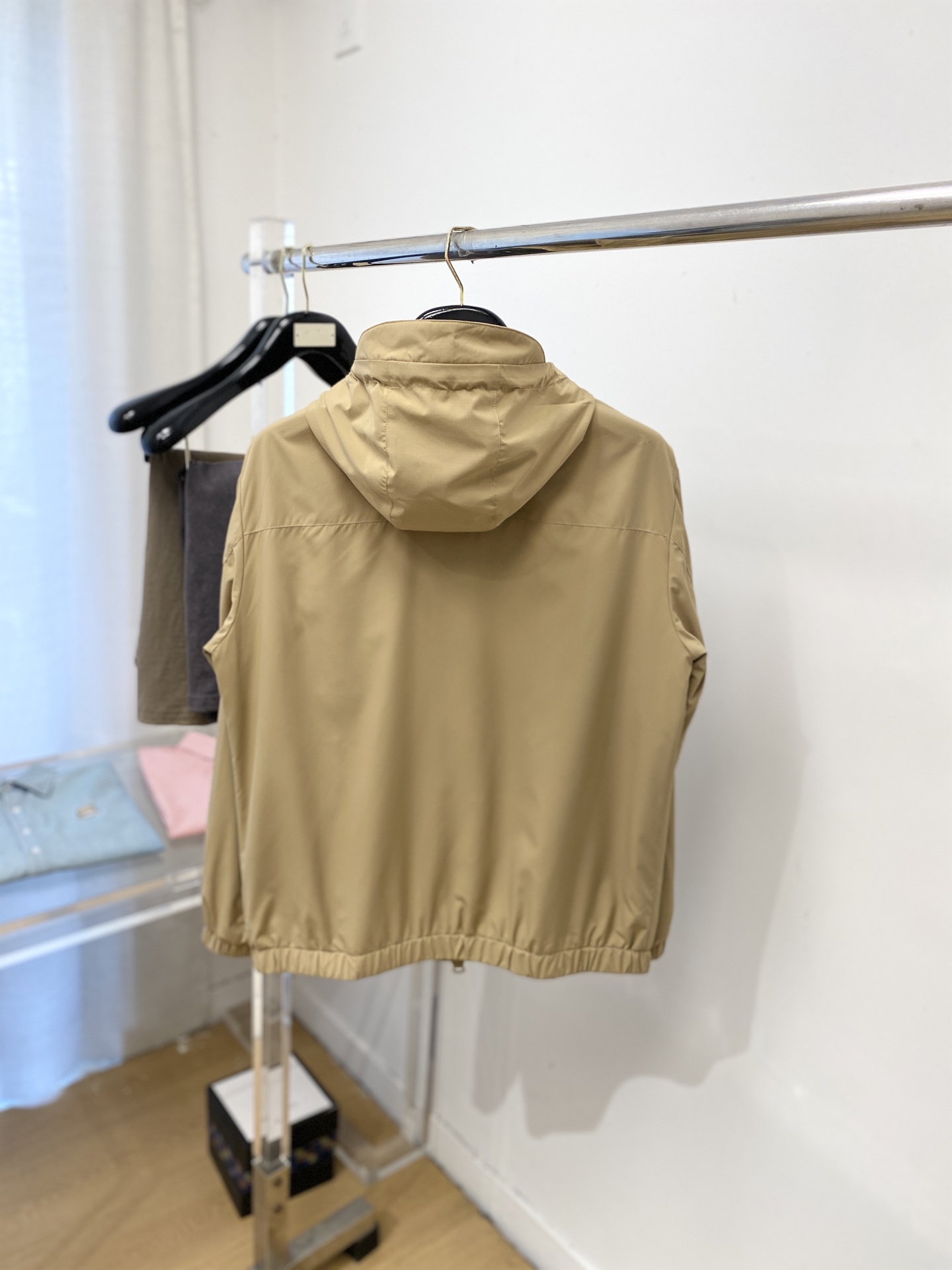 巴宝莉、2026新品夹克外套，时尚帅气，简约百搭款，胸前精致刺绣图案logo，定制原版面料，不仅挺括，保