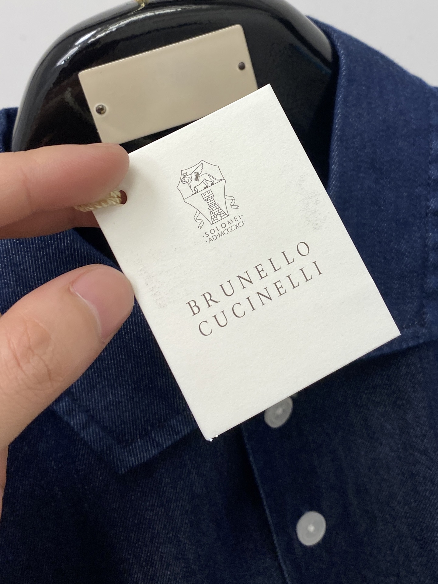 Brunello Cucinelli、2026新品牛仔衬衫外套，时尚帅气，简约百搭款，定制原版面料，不仅