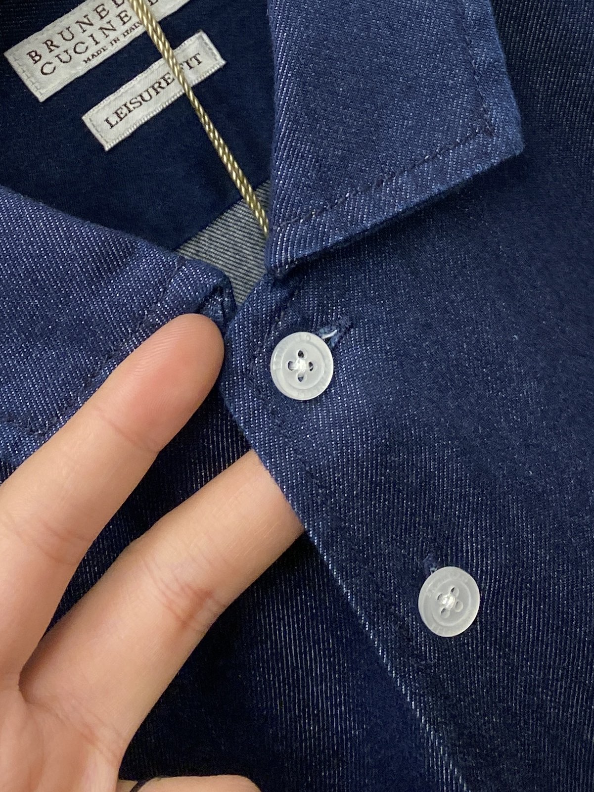 Brunello Cucinelli、2026新品牛仔衬衫外套，时尚帅气，简约百搭款，定制原版面料，不仅