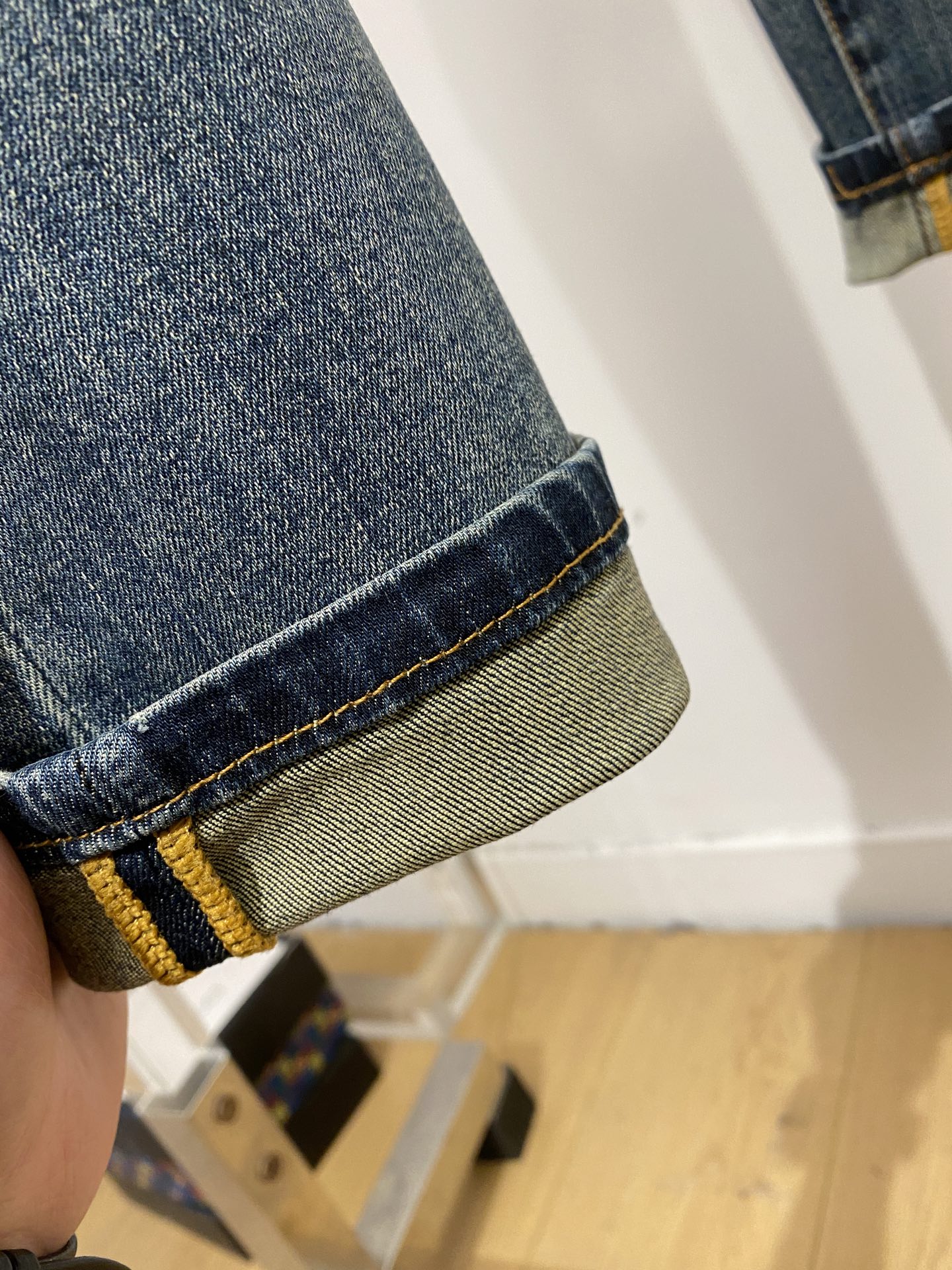 古奇、2026最新品，专柜同步有售，原单狠货，水洗休闲牛仔裤，进口原版水洗弹力面料，舒适有弹性，原版五金