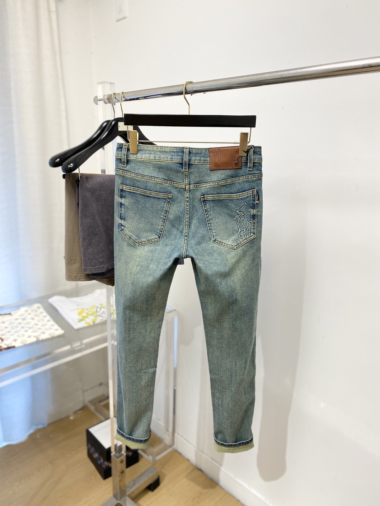 POLO、2026最新品，专柜同步有售，原单狠货，水洗休闲牛仔裤，进口原版水洗弹力面料，舒适有弹性，原版