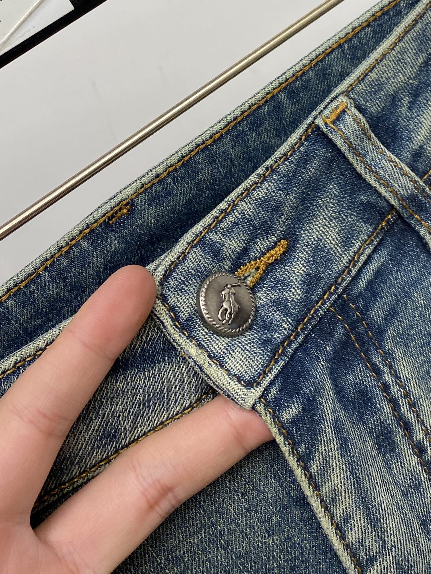 POLO、2026最新品，专柜同步有售，原单狠货，水洗休闲牛仔裤，进口原版水洗弹力面料，舒适有弹性，原版