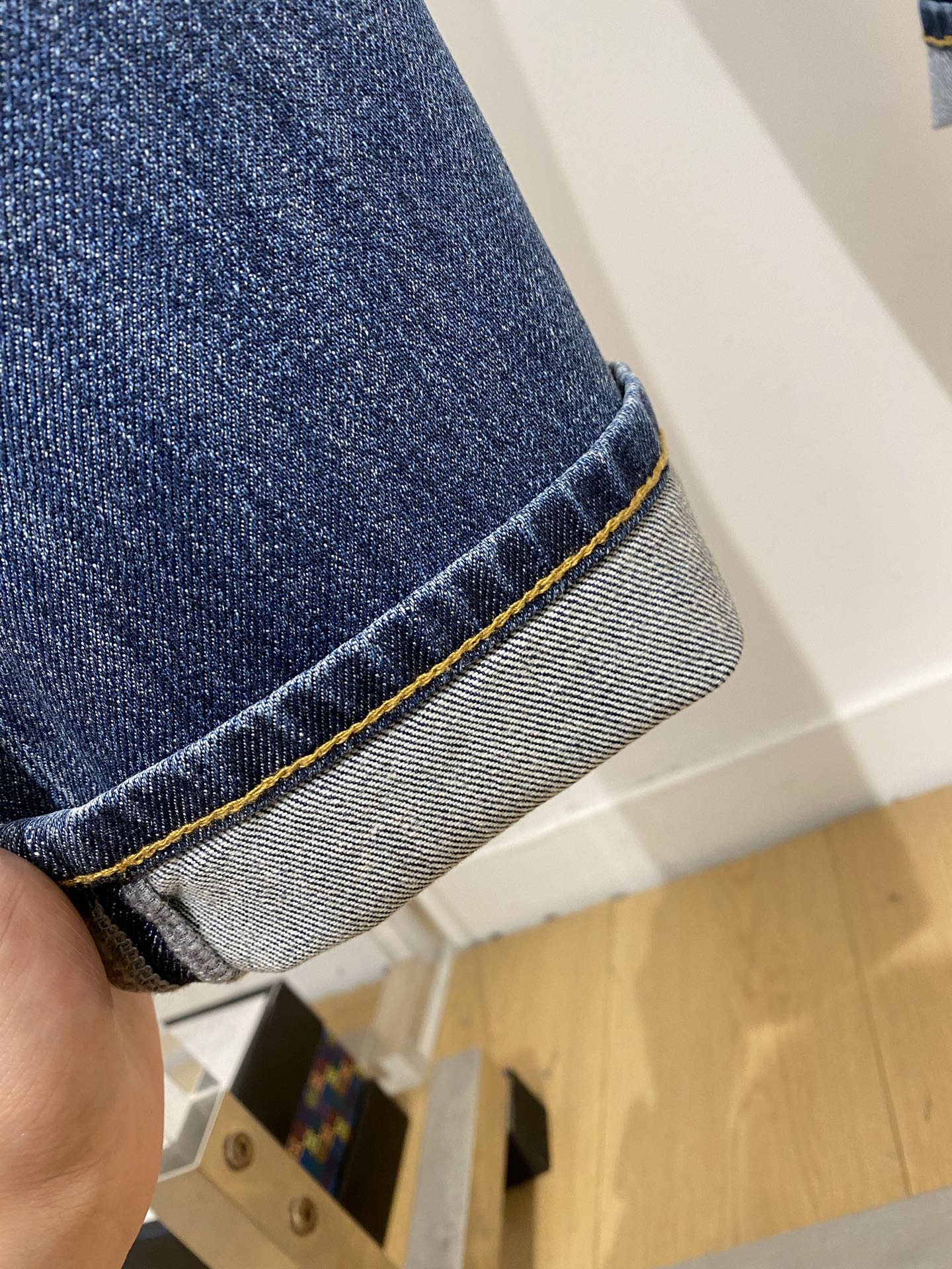 爱马仕、2026最新品，专柜同步有售，原单狠货，水洗休闲牛仔裤，进口原版水洗弹力面料，舒适有弹性，原版五