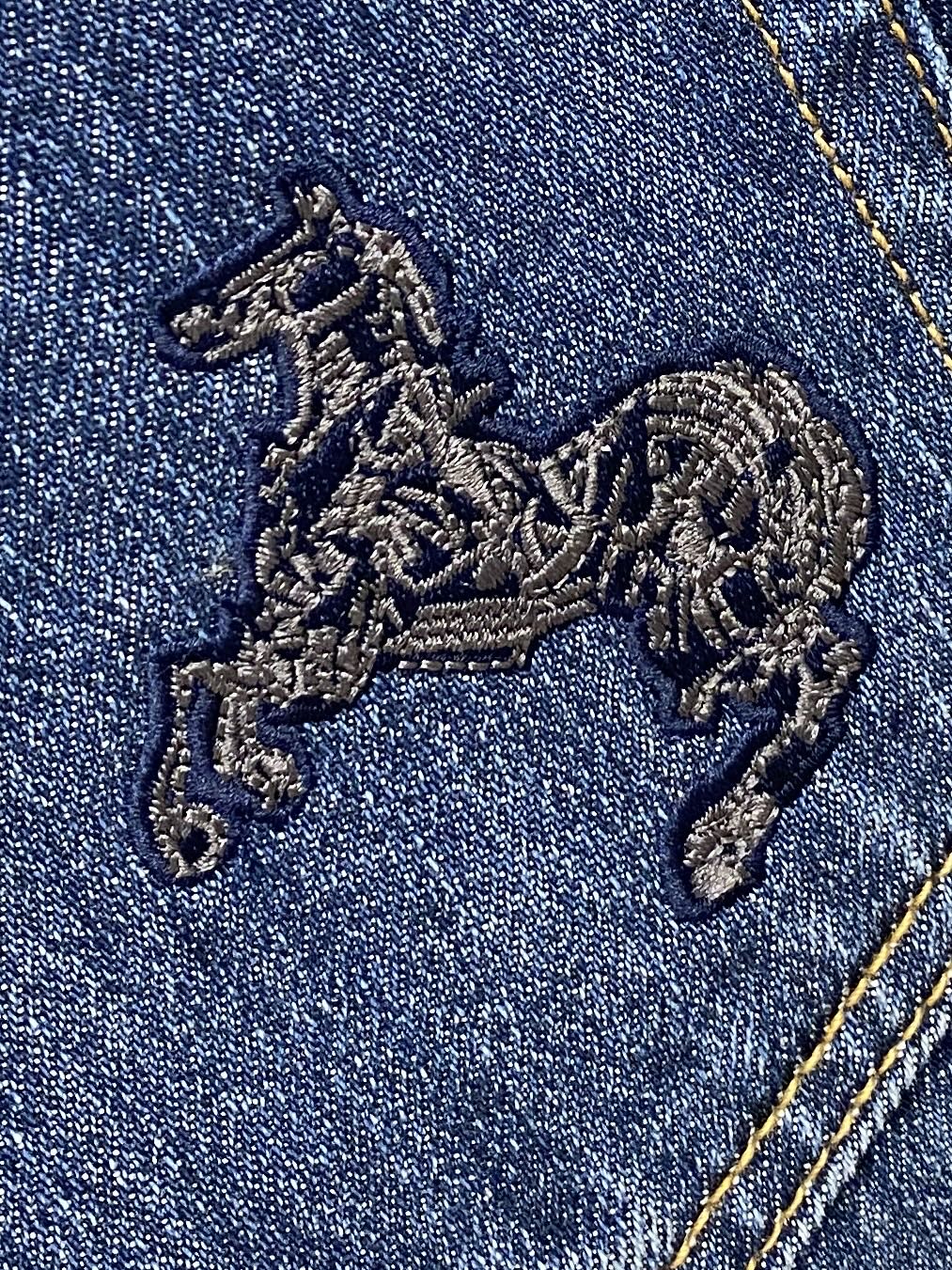 爱马仕、2026最新品，专柜同步有售，原单狠货，水洗休闲牛仔裤，进口原版水洗弹力面料，舒适有弹性，原版五