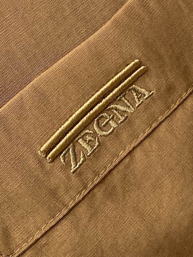 杰尼亚、2026新品夹克外套，时尚帅气，简约百搭款，胸前精致刺绣字母图案logo，定制原版面料，不仅挺括