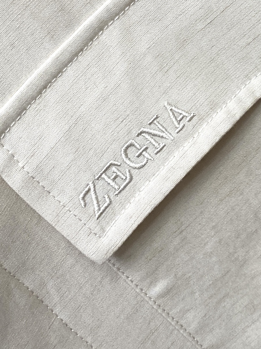 杰尼亚、2026新品夹克外套，时尚帅气，简约百搭款，胸前精致刺绣字母logo，定制原版面料，不仅挺括，保