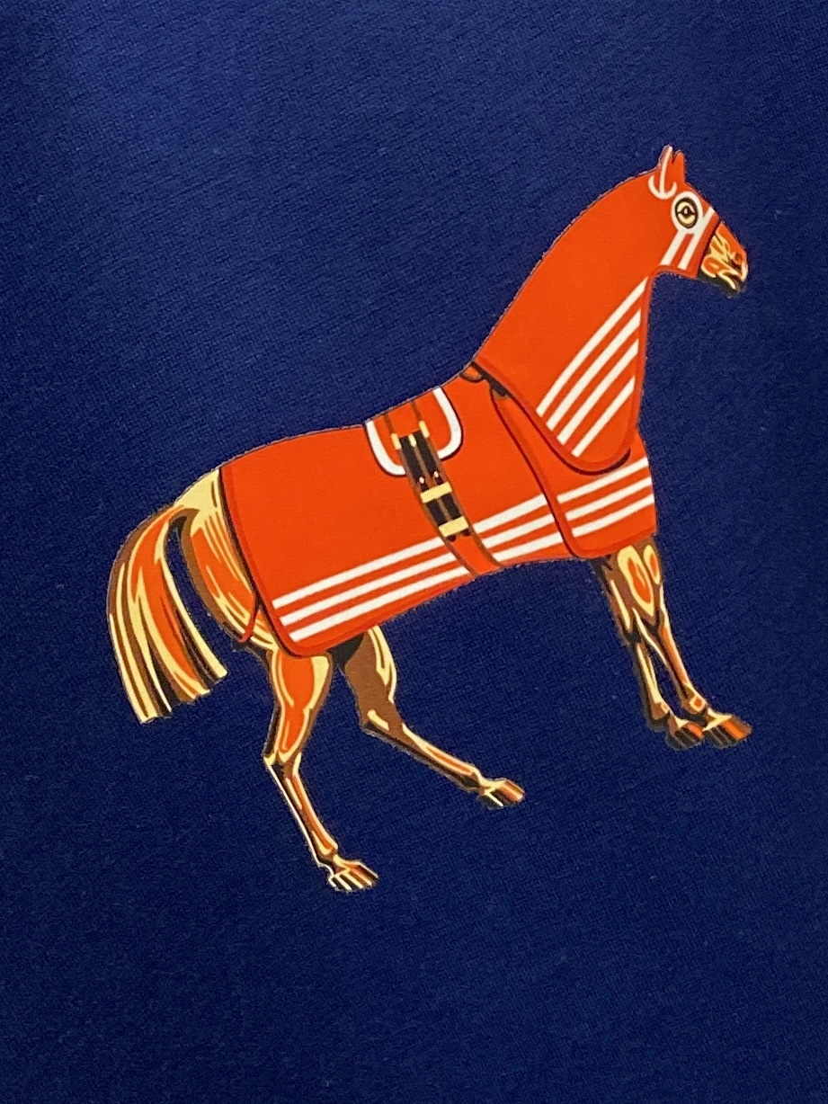 爱马仕、2026新品短袖T恤，帅气时尚，胸前顶级印花图案logo，简约百搭款。面料棉 不仅挺括，保持潮流